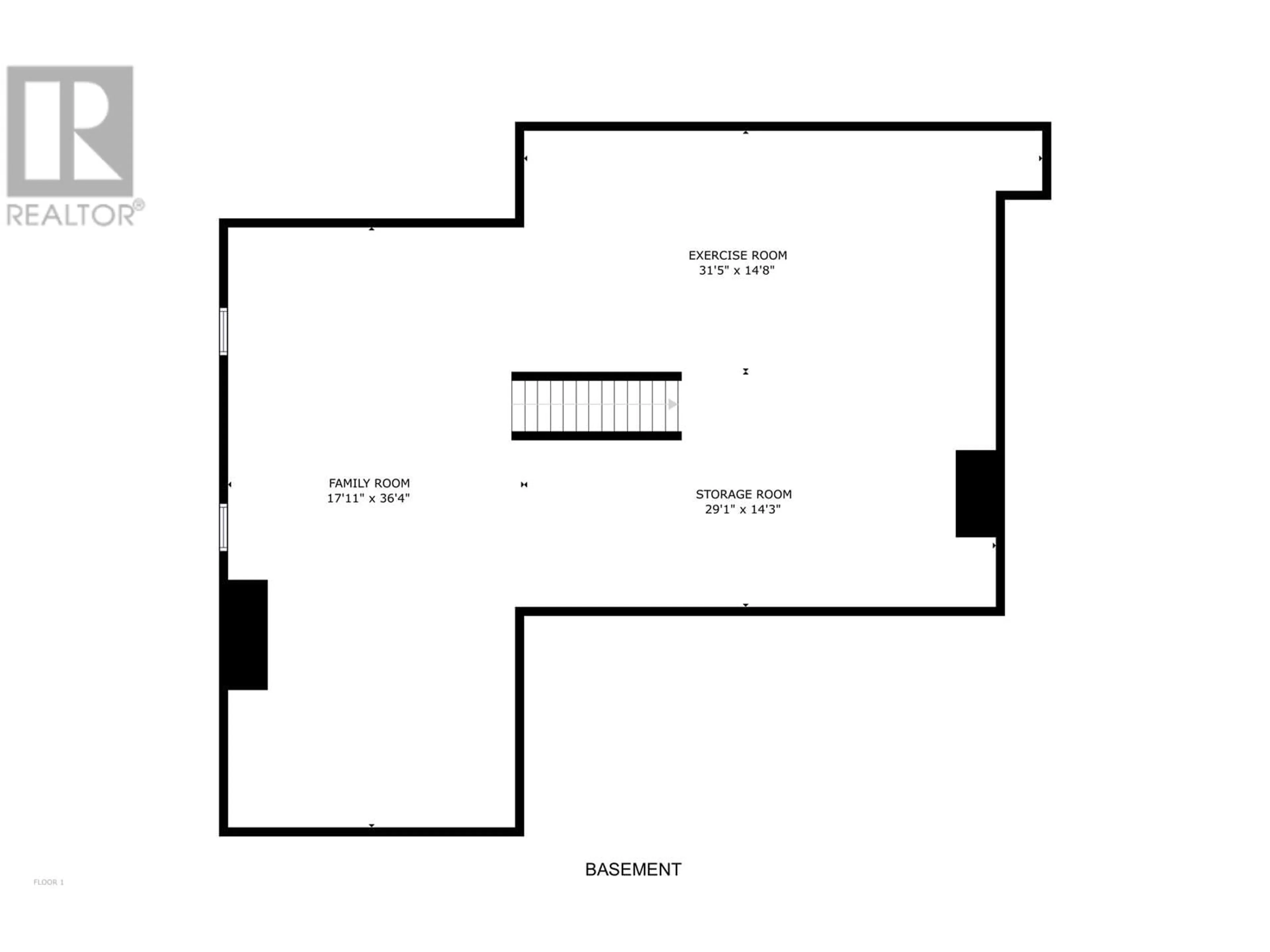 Floor plan for 9311 114A AVENUE, Fort St. John British Columbia V1J4L7