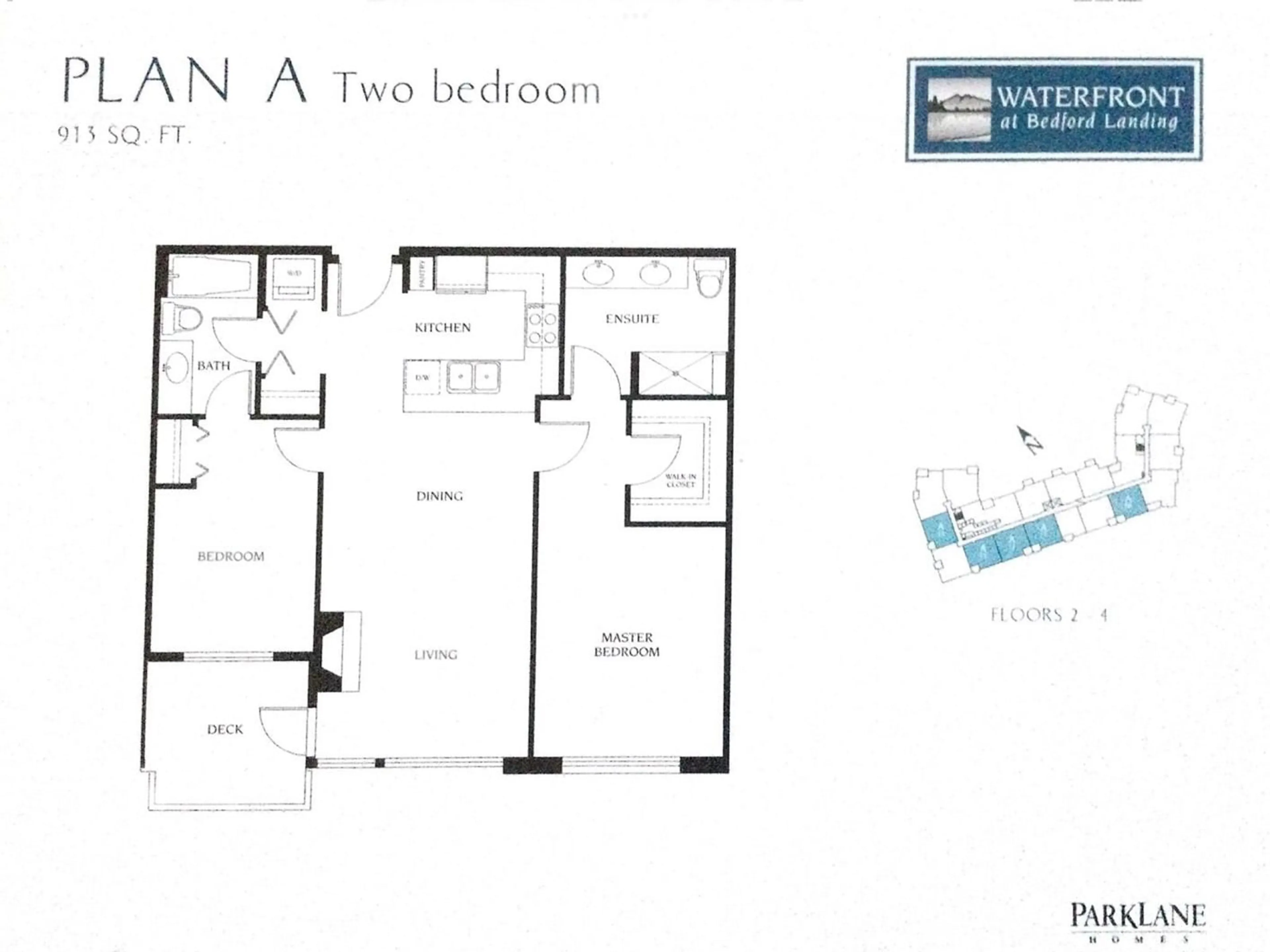 Floor plan for 213 23215 BILLY BROWN ROAD, Langley British Columbia V1M0B7