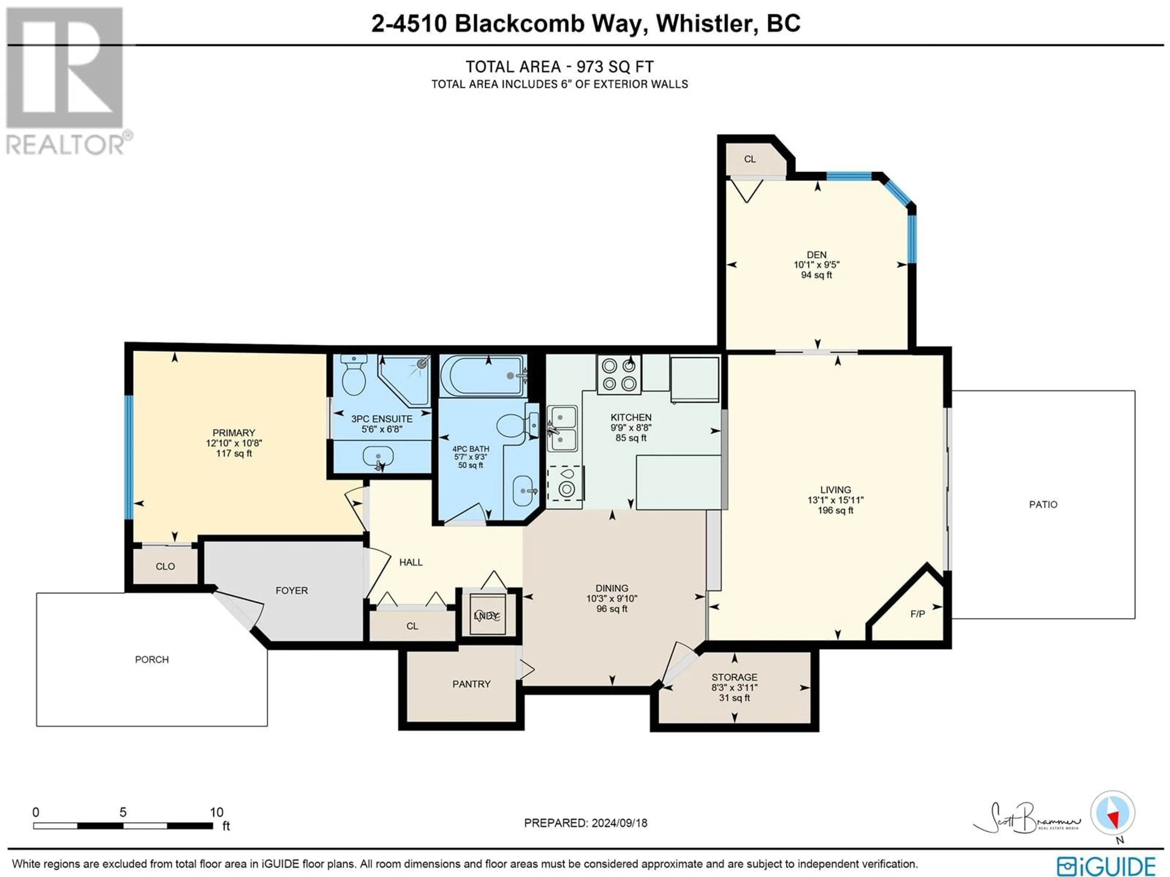 Floor plan for 2 4510 BLACKCOMB WAY, Whistler British Columbia V8E0X8