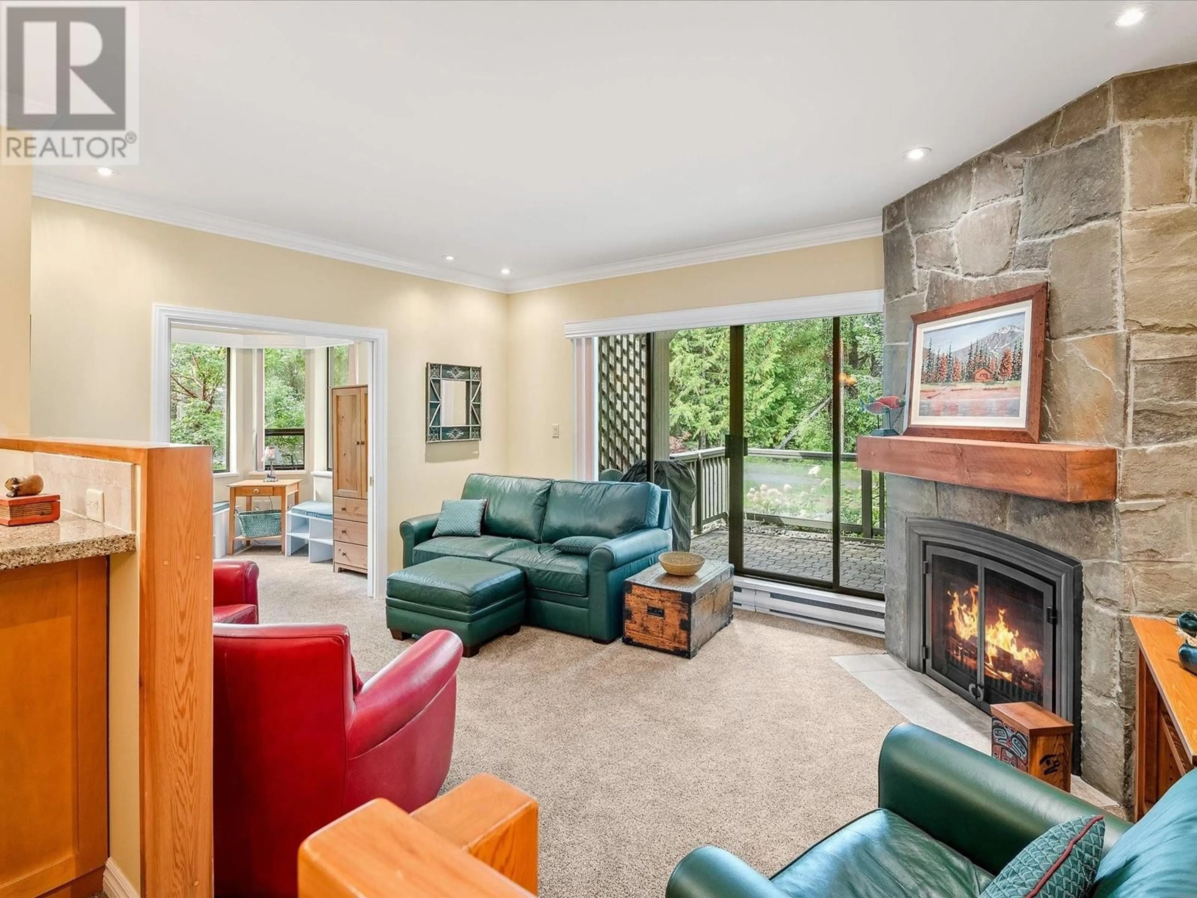 Living room with furniture, unknown for 2 4510 BLACKCOMB WAY, Whistler British Columbia V8E0X8