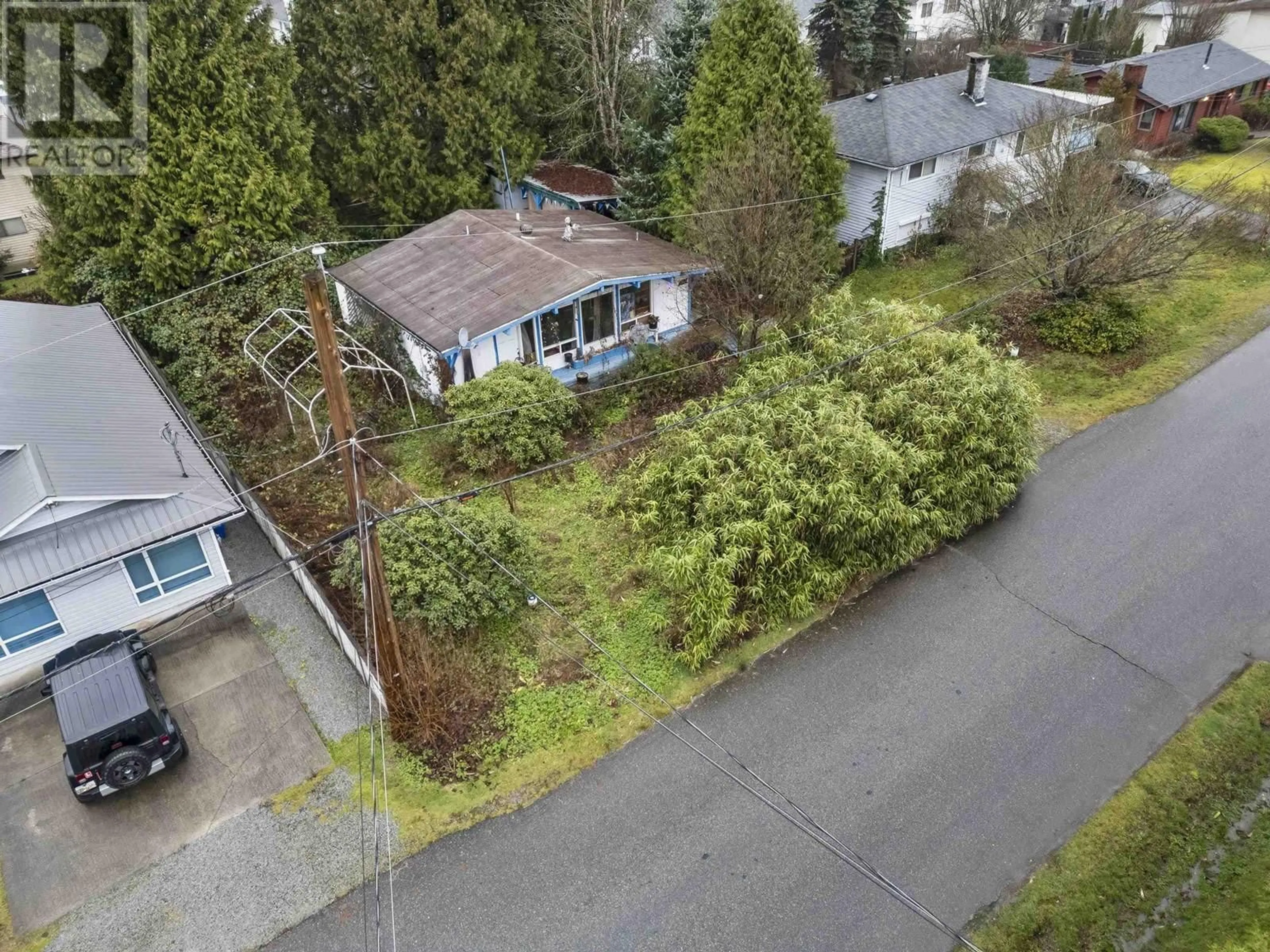 A pic from outside/outdoor area/front of a property/back of a property/a pic from drone, street for 22421 STRENG AVENUE, Maple Ridge British Columbia V2X4M4