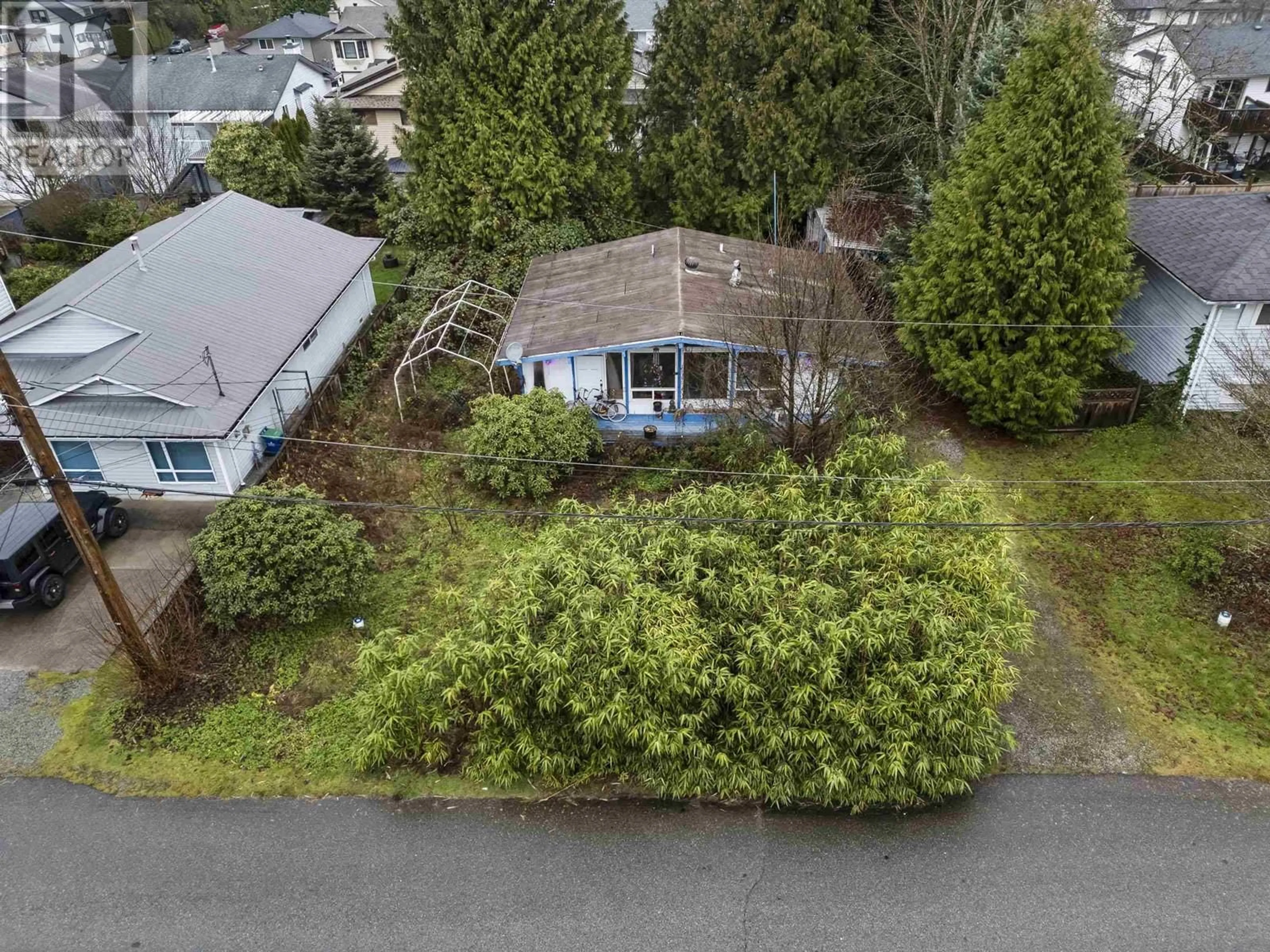 A pic from outside/outdoor area/front of a property/back of a property/a pic from drone, street for 22421 STRENG AVENUE, Maple Ridge British Columbia V2X4M4