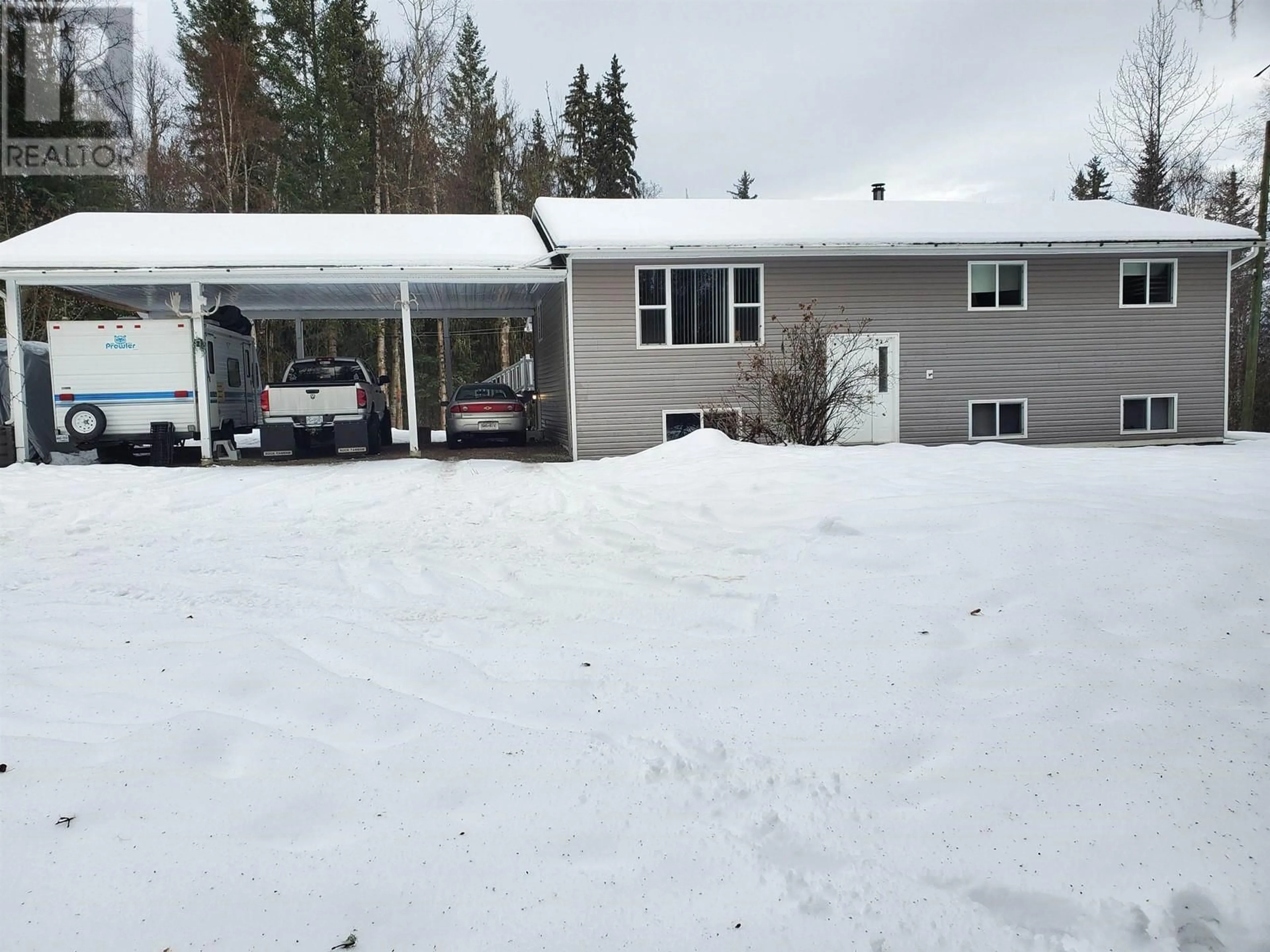 A pic from outside/outdoor area/front of a property/back of a property/a pic from drone, unknown for 1569 PATCHETT ROAD, Quesnel British Columbia V2J7A6