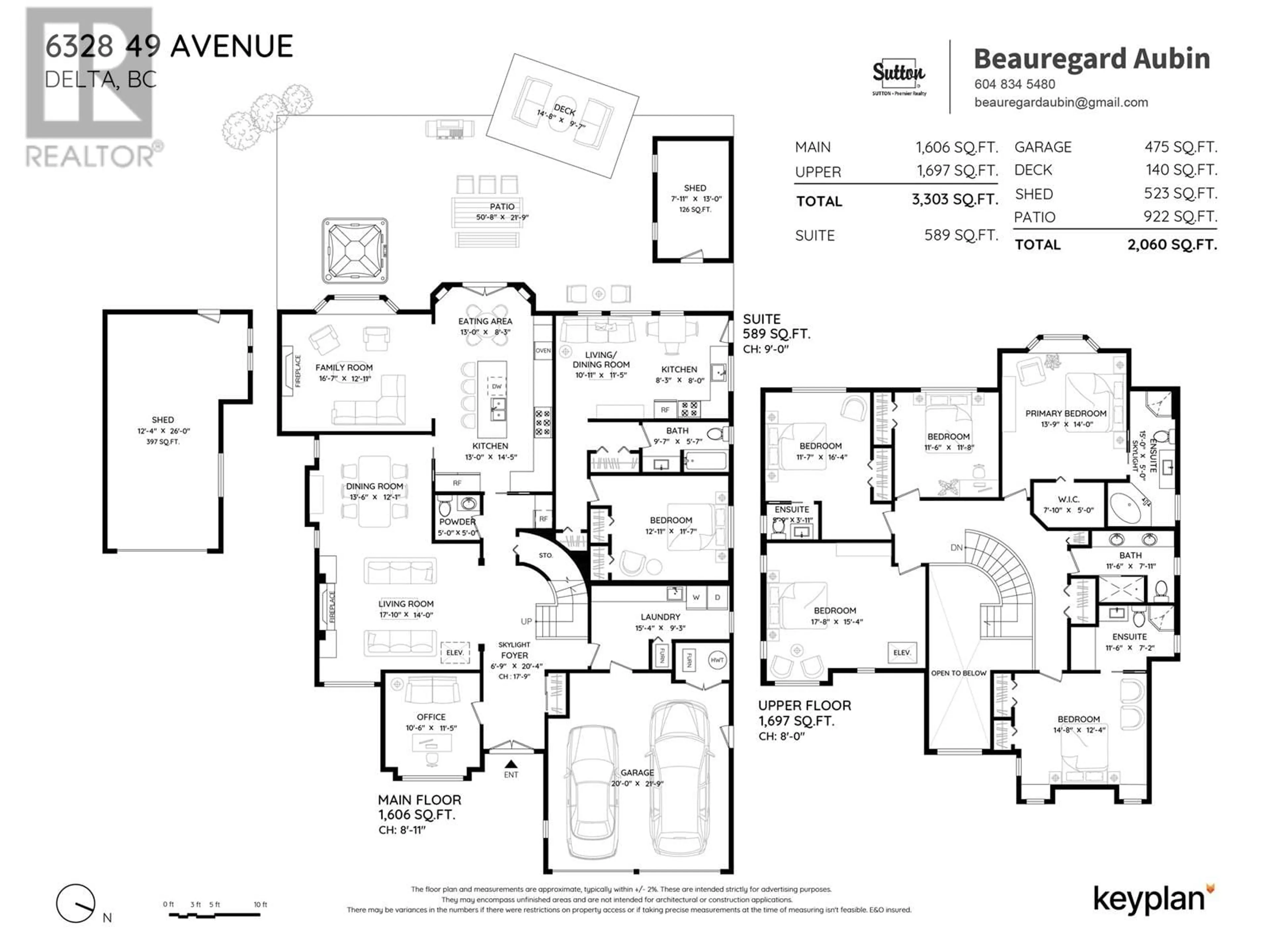 Floor plan for 6328 49 AVENUE, Delta British Columbia V4K5A1