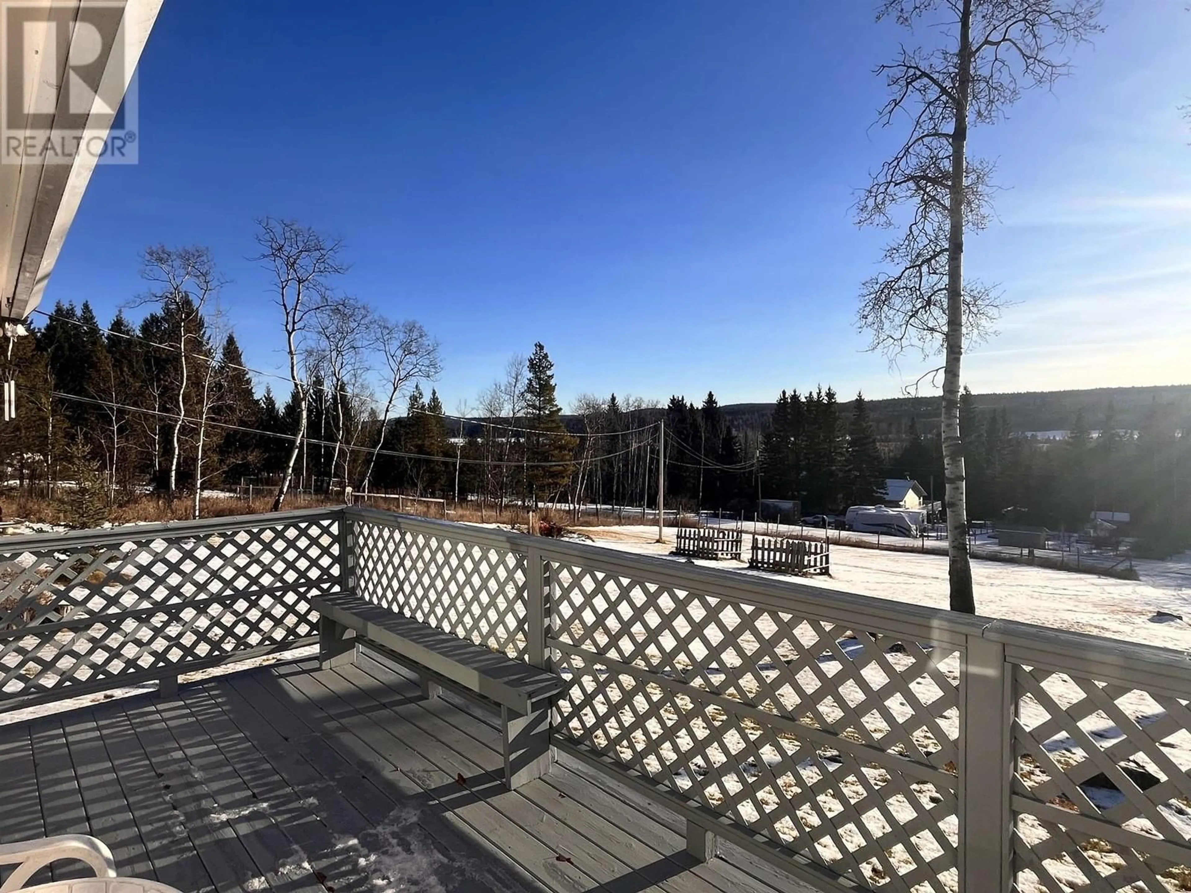 Patio, forest/trees view for 5989 VALLEYVIEW DRIVE, Horse Lake British Columbia V0K2E3