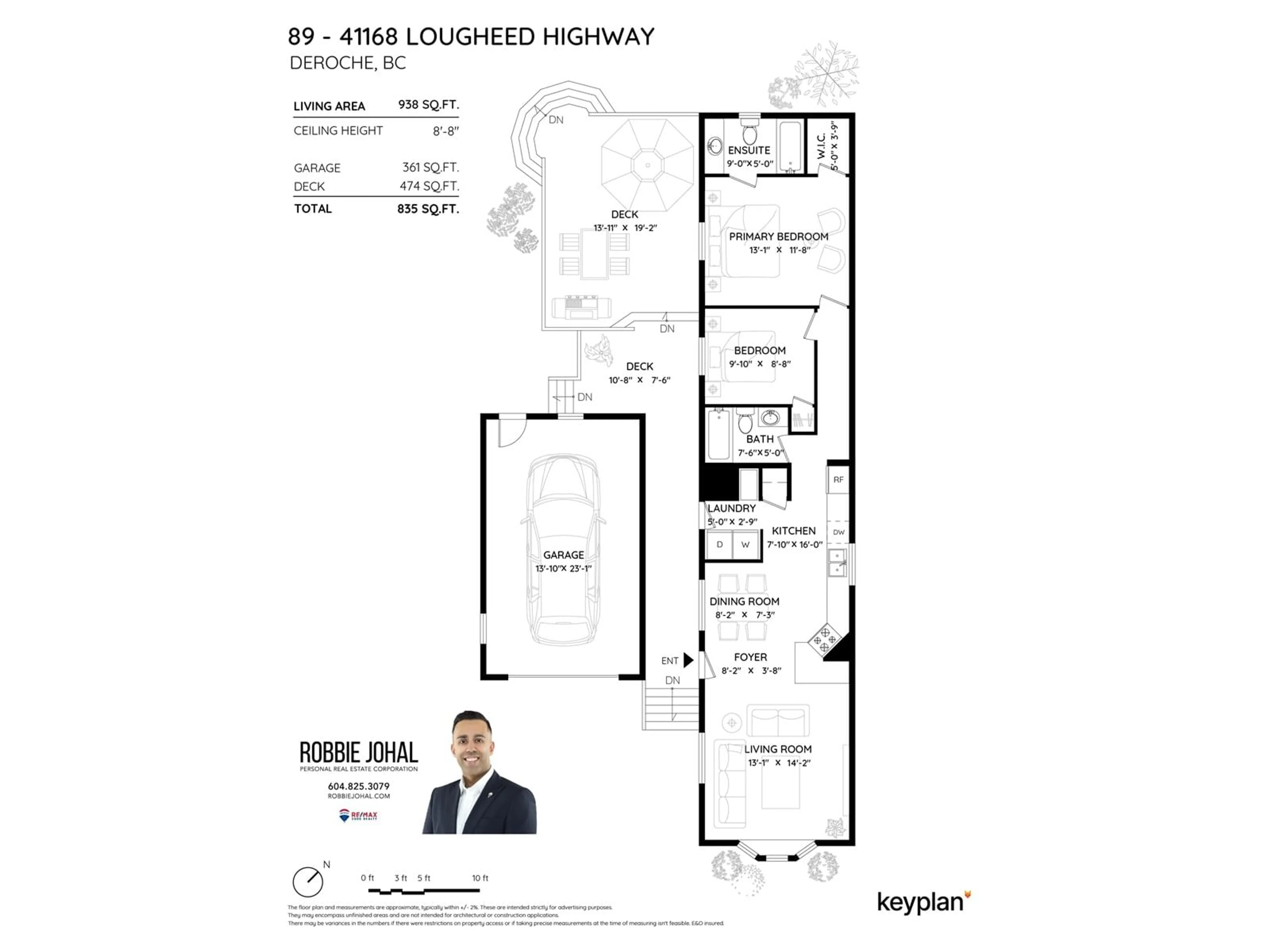 Floor plan for 89 - 41168 LOUGHEED, Mission British Columbia V0M1B0