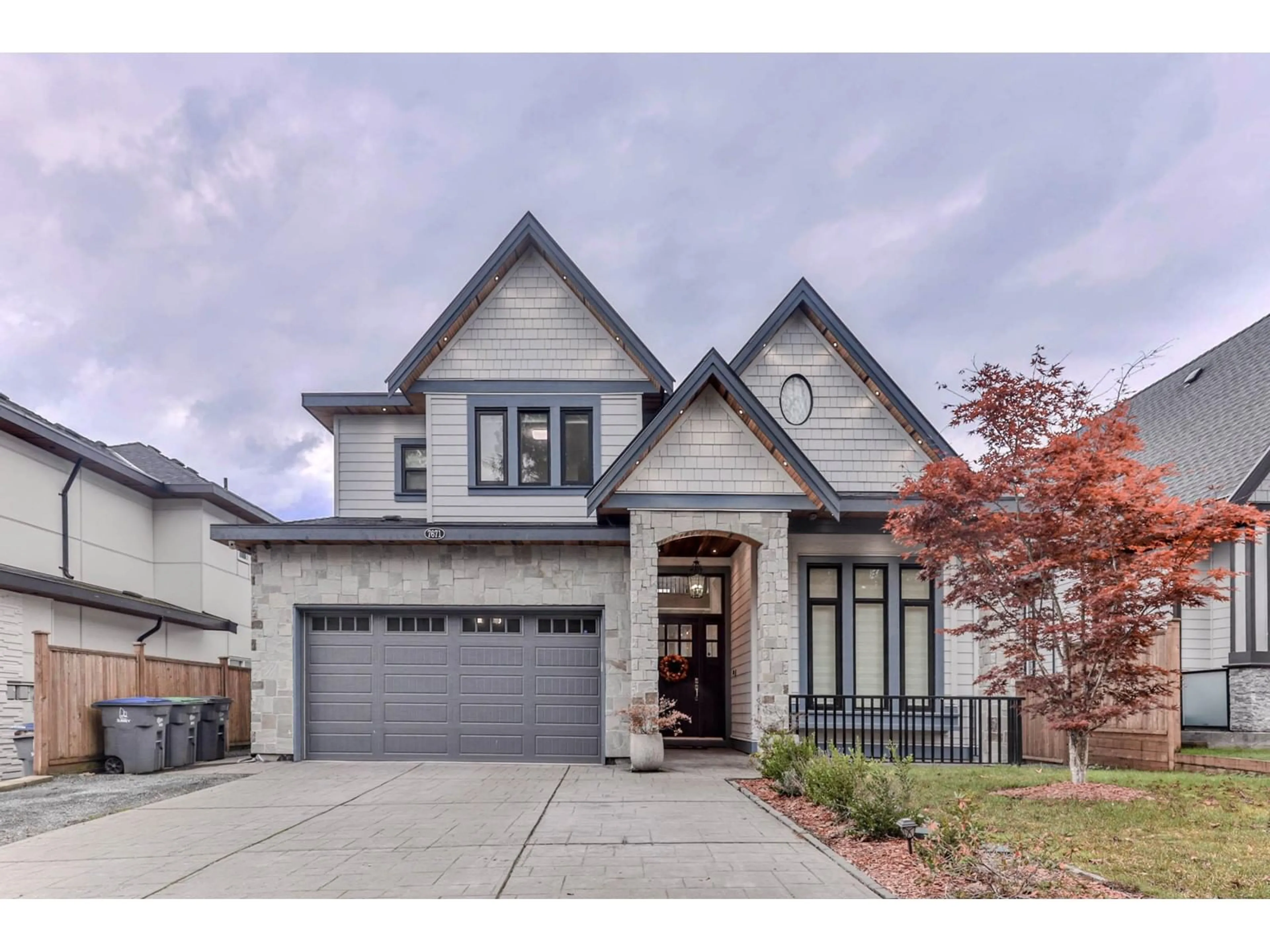 Home with brick exterior material, street for 7671 155A STREET, Surrey British Columbia V3S3P3