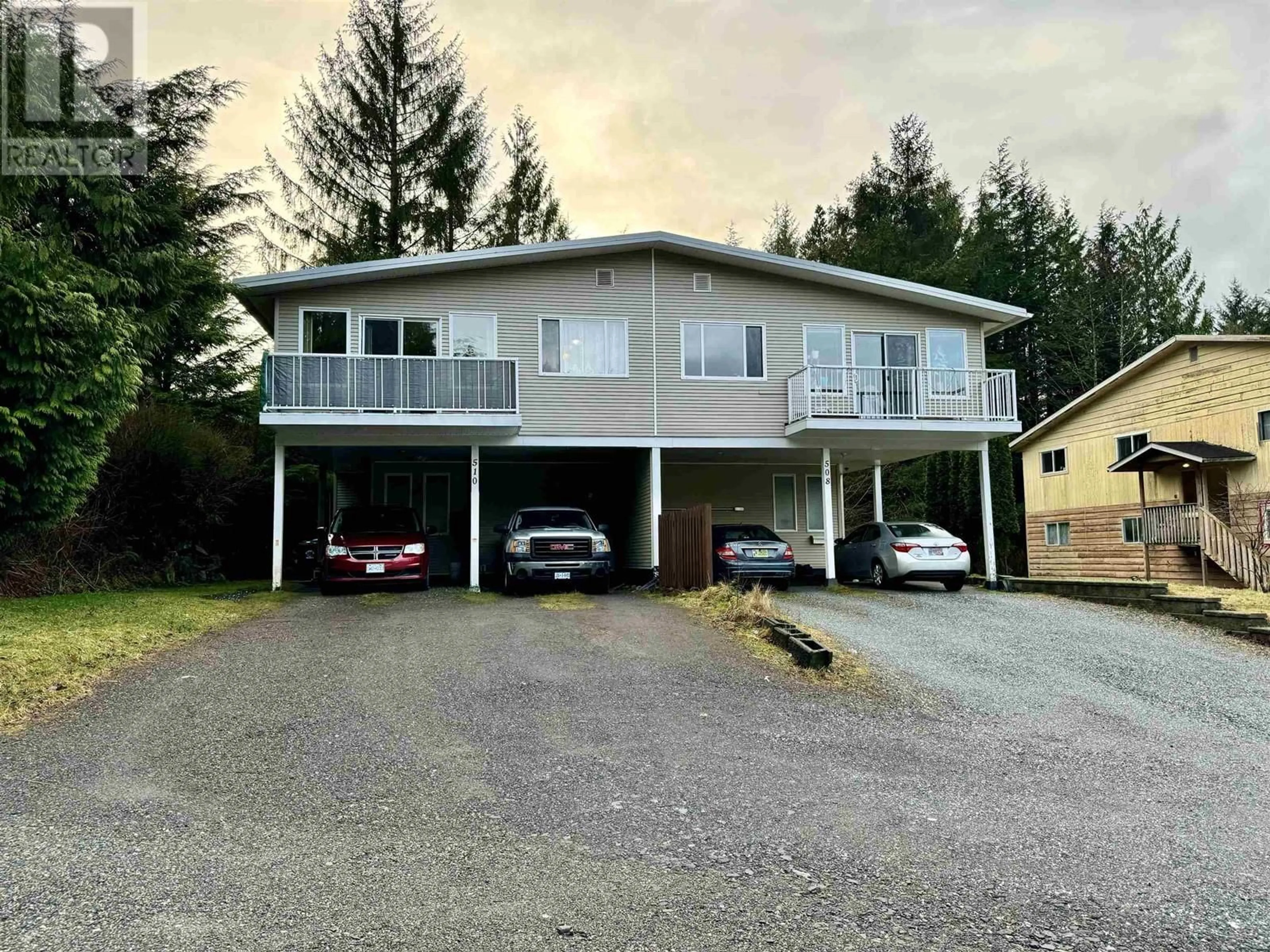 A pic from outside/outdoor area/front of a property/back of a property/a pic from drone, unknown for 510 SMITHERS STREET, Prince Rupert British Columbia V8J3V8