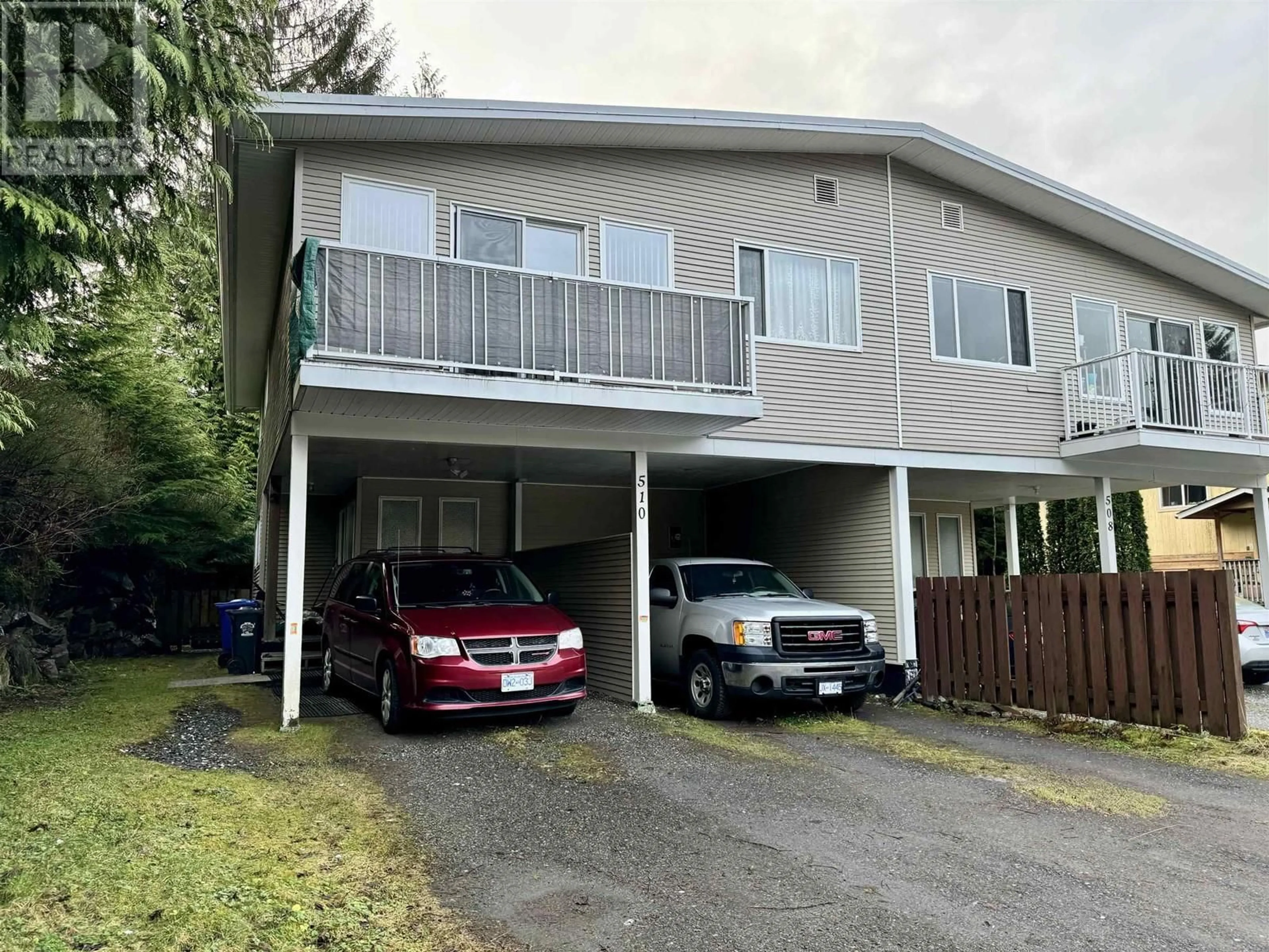 A pic from outside/outdoor area/front of a property/back of a property/a pic from drone, street for 510 SMITHERS STREET, Prince Rupert British Columbia V8J3V8