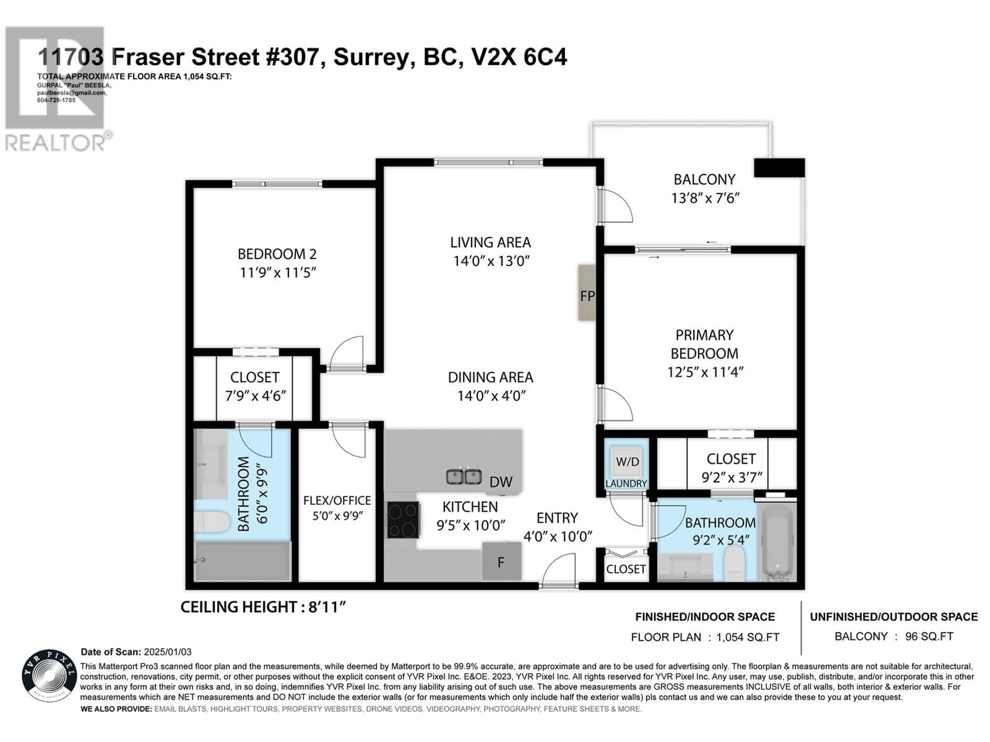 Floor plan for 307 11703 FRASER STREET, Maple Ridge British Columbia V2X9A7