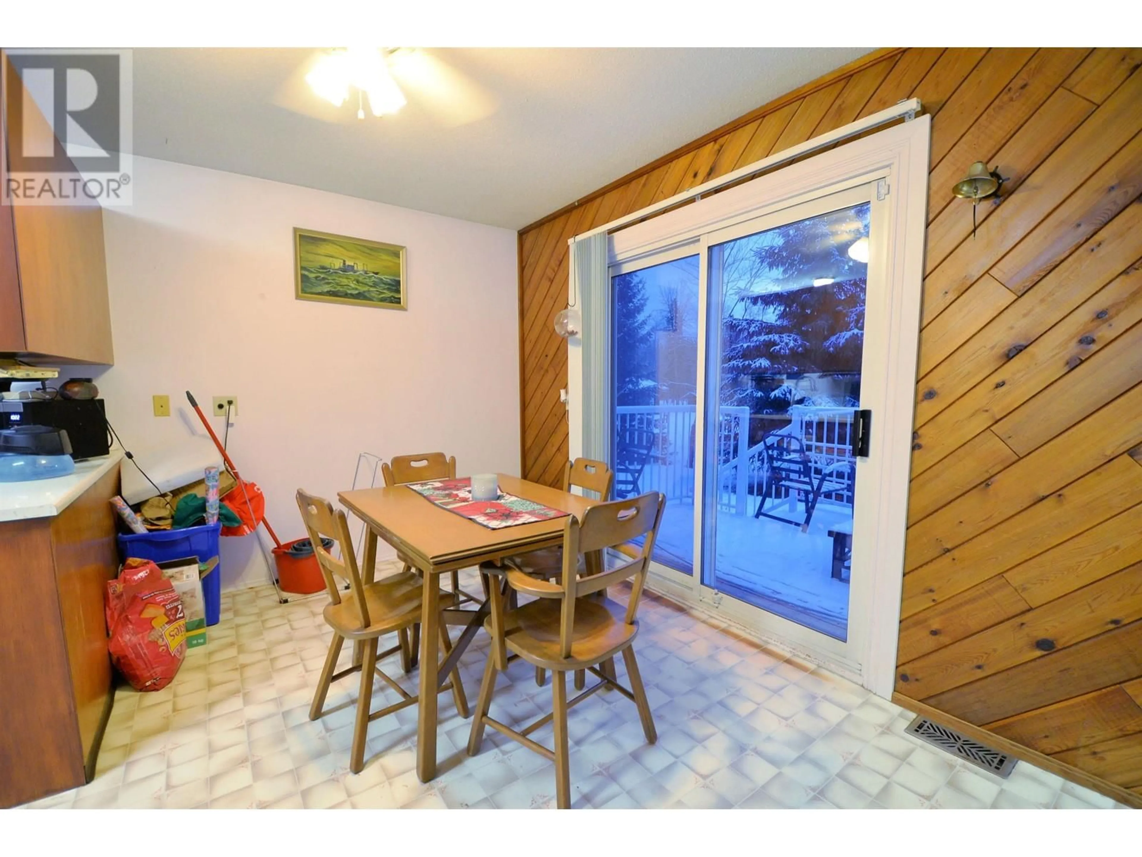 Dining room, wood/laminate floor for 10222 JENSEN ROAD, Prince George British Columbia V2N4Y7