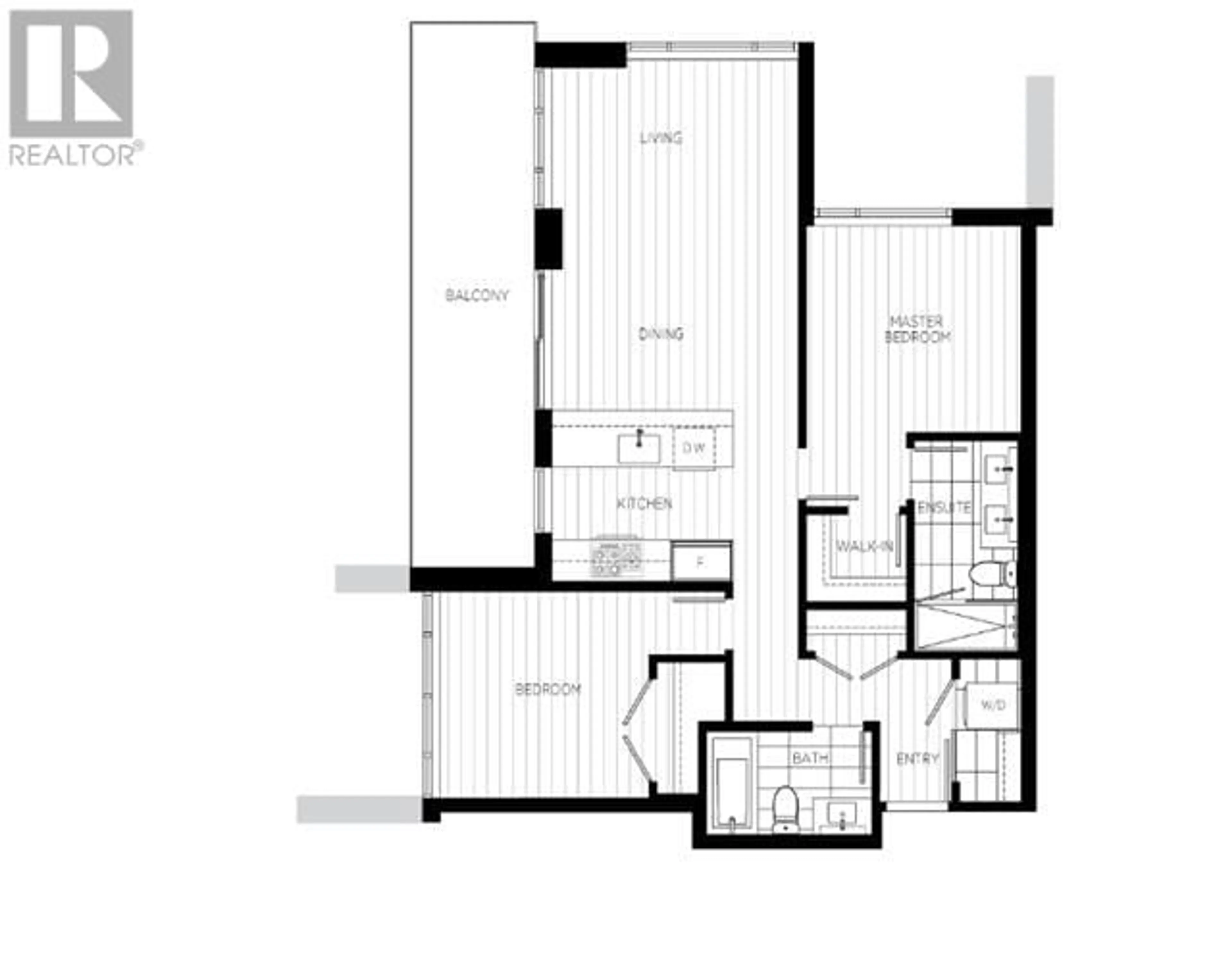 Floor plan for 1505 4465 JUNEAU STREET, Burnaby British Columbia V5C0L8