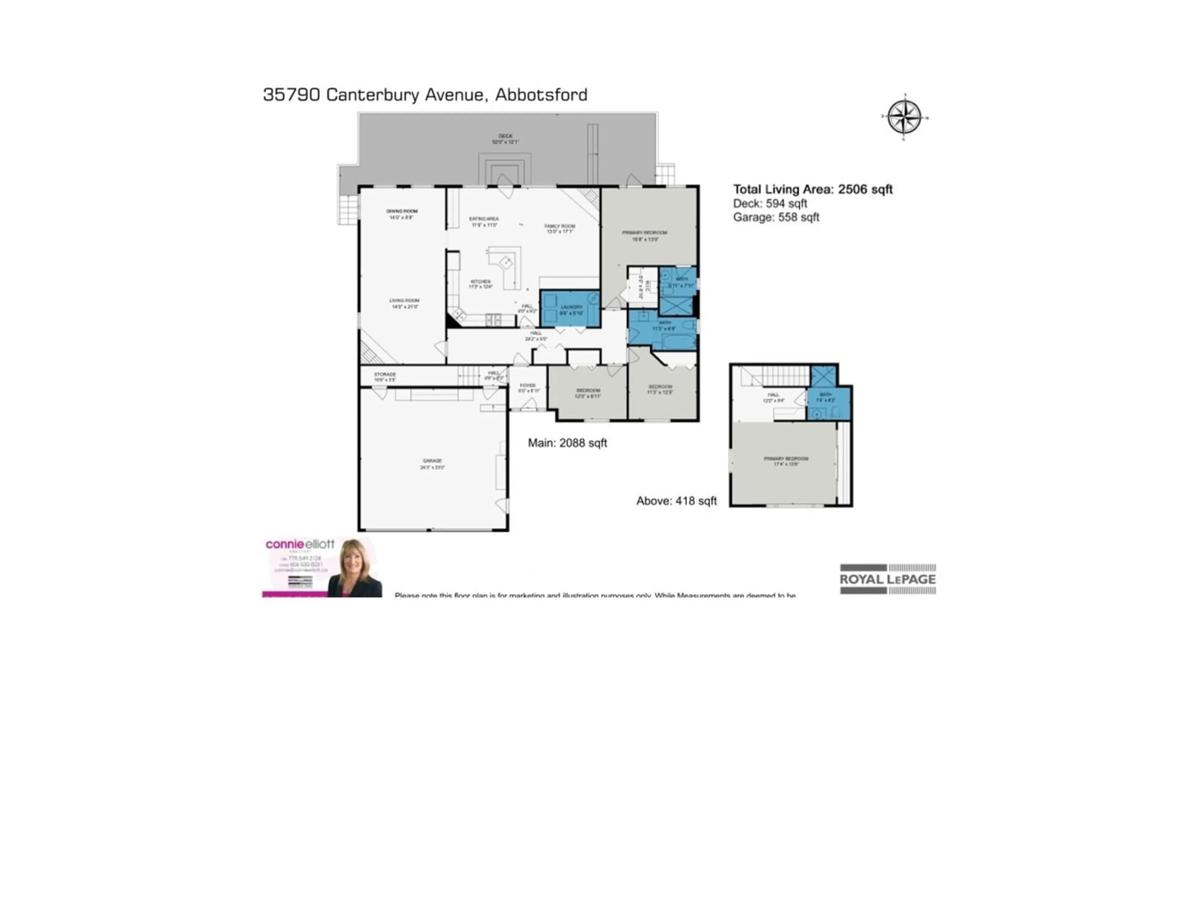 Floor plan for 35790 CANTERBURY AVENUE, Abbotsford British Columbia V3G1G2