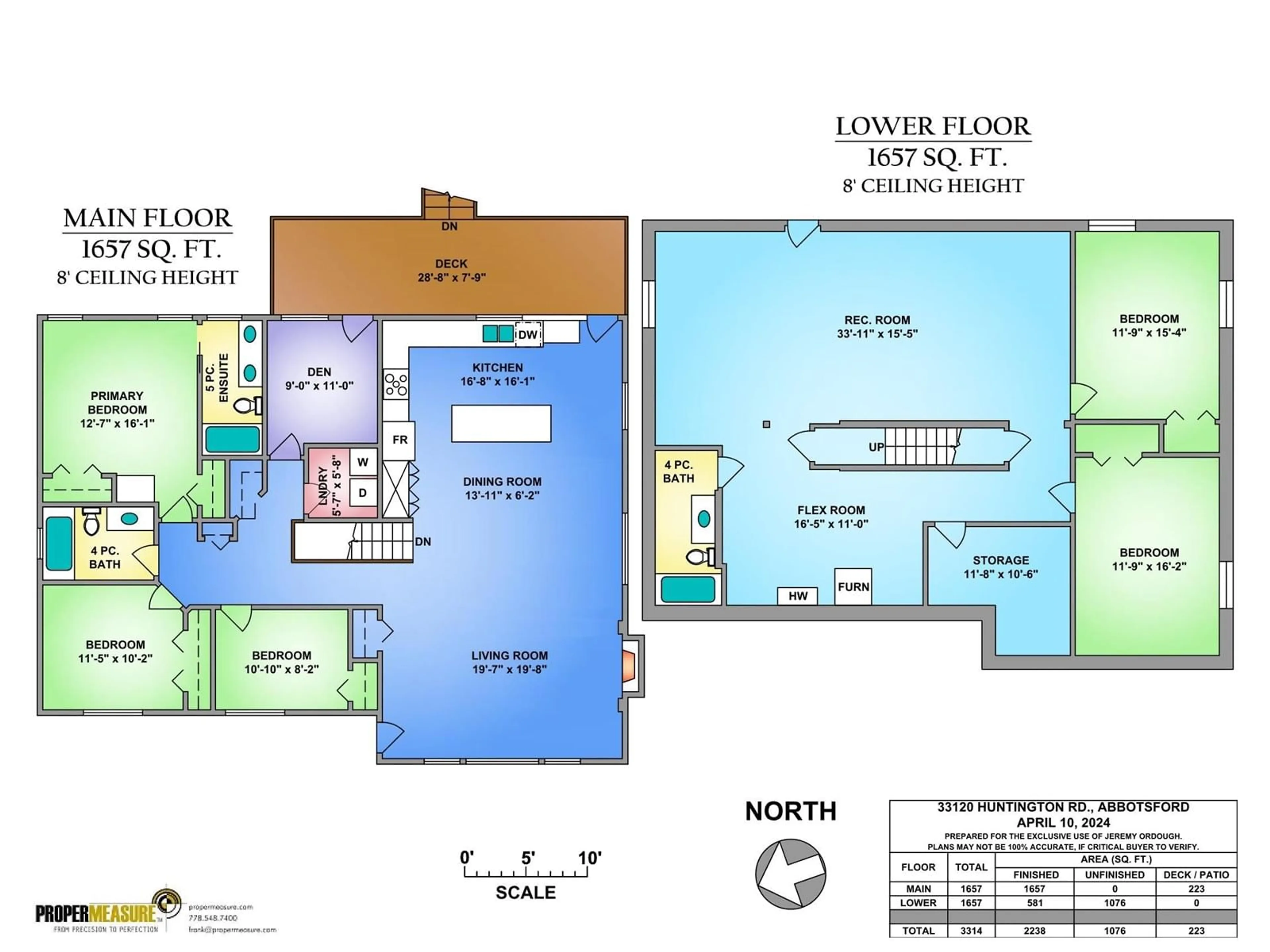 Floor plan for 33120 HUNTINGDON ROAD, Abbotsford British Columbia V2S7Z3