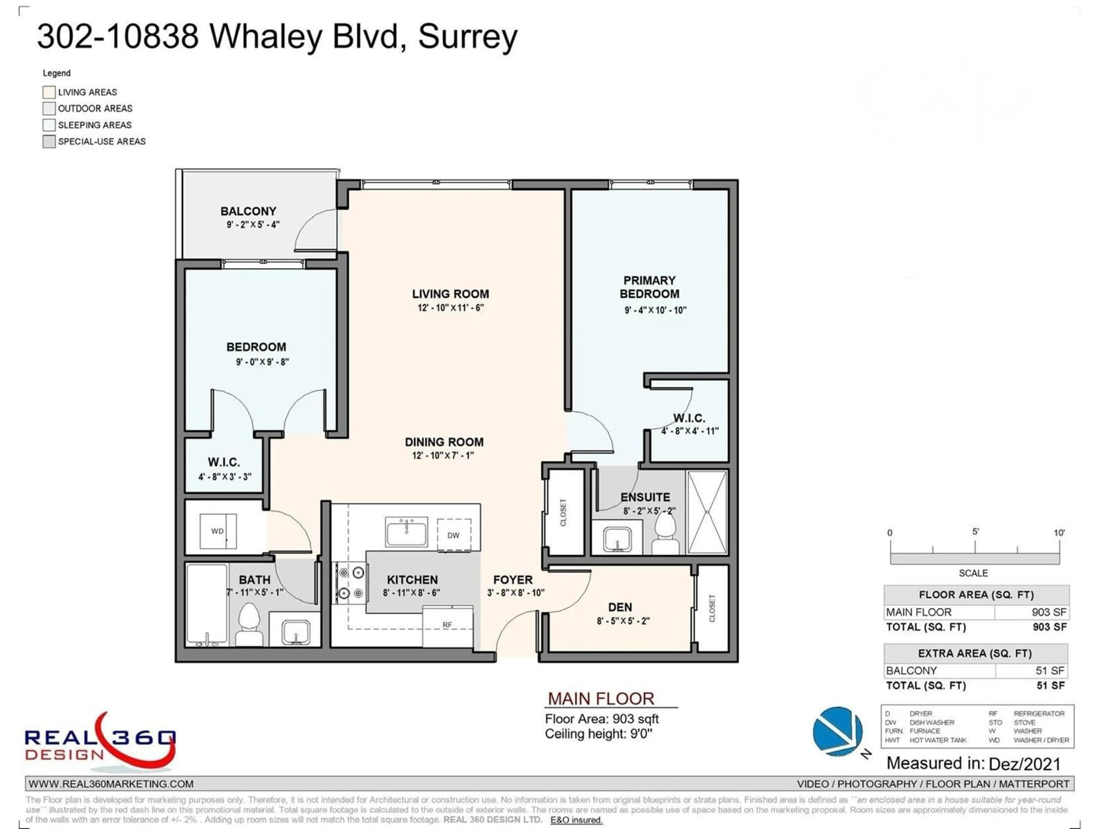 Floor plan for 302 10838 WHALLEY BOULEVARD, Surrey British Columbia V3T2K5