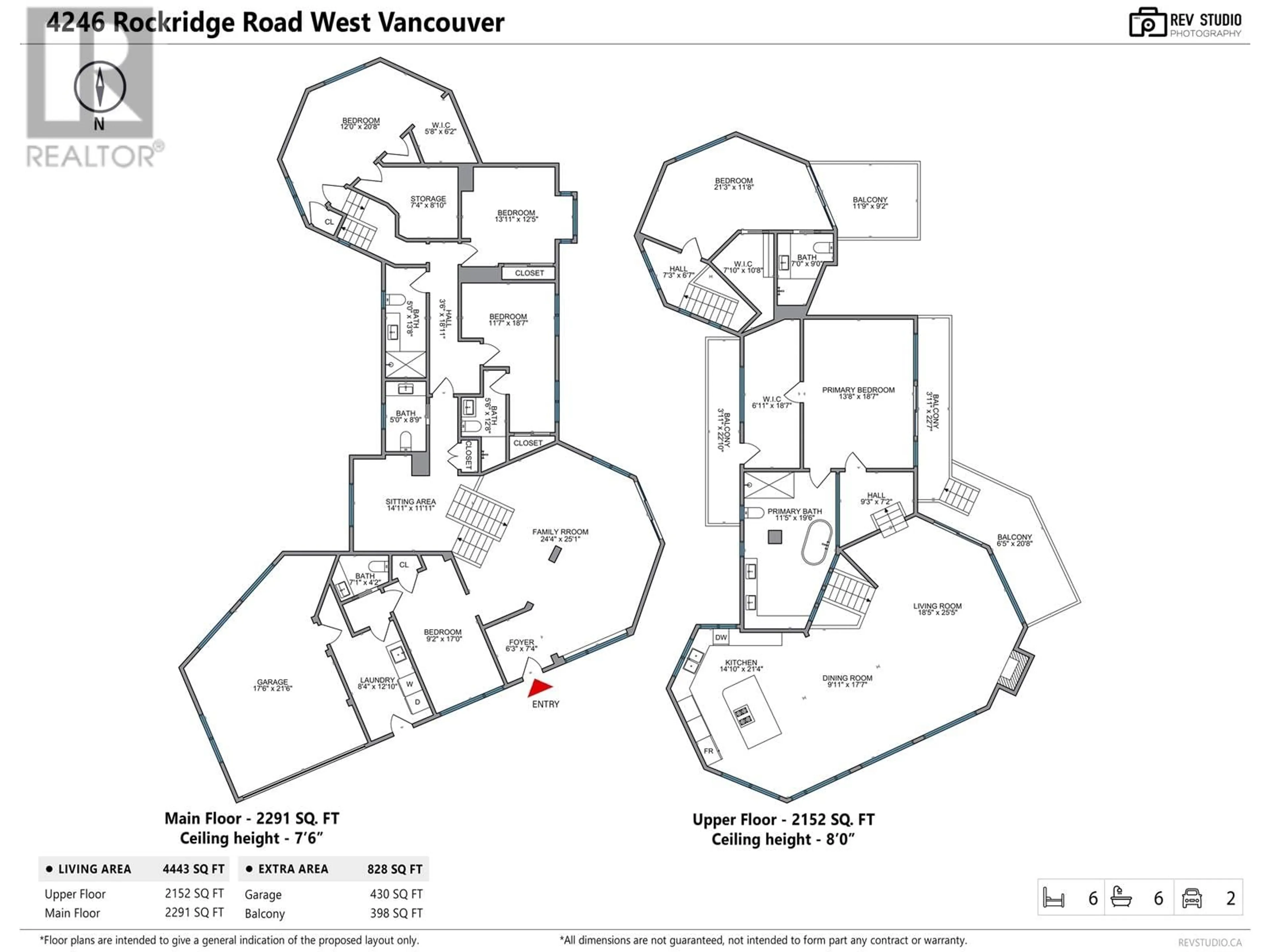 Floor plan for 4246 ROCKRIDGE ROAD, West Vancouver British Columbia V7W1B1