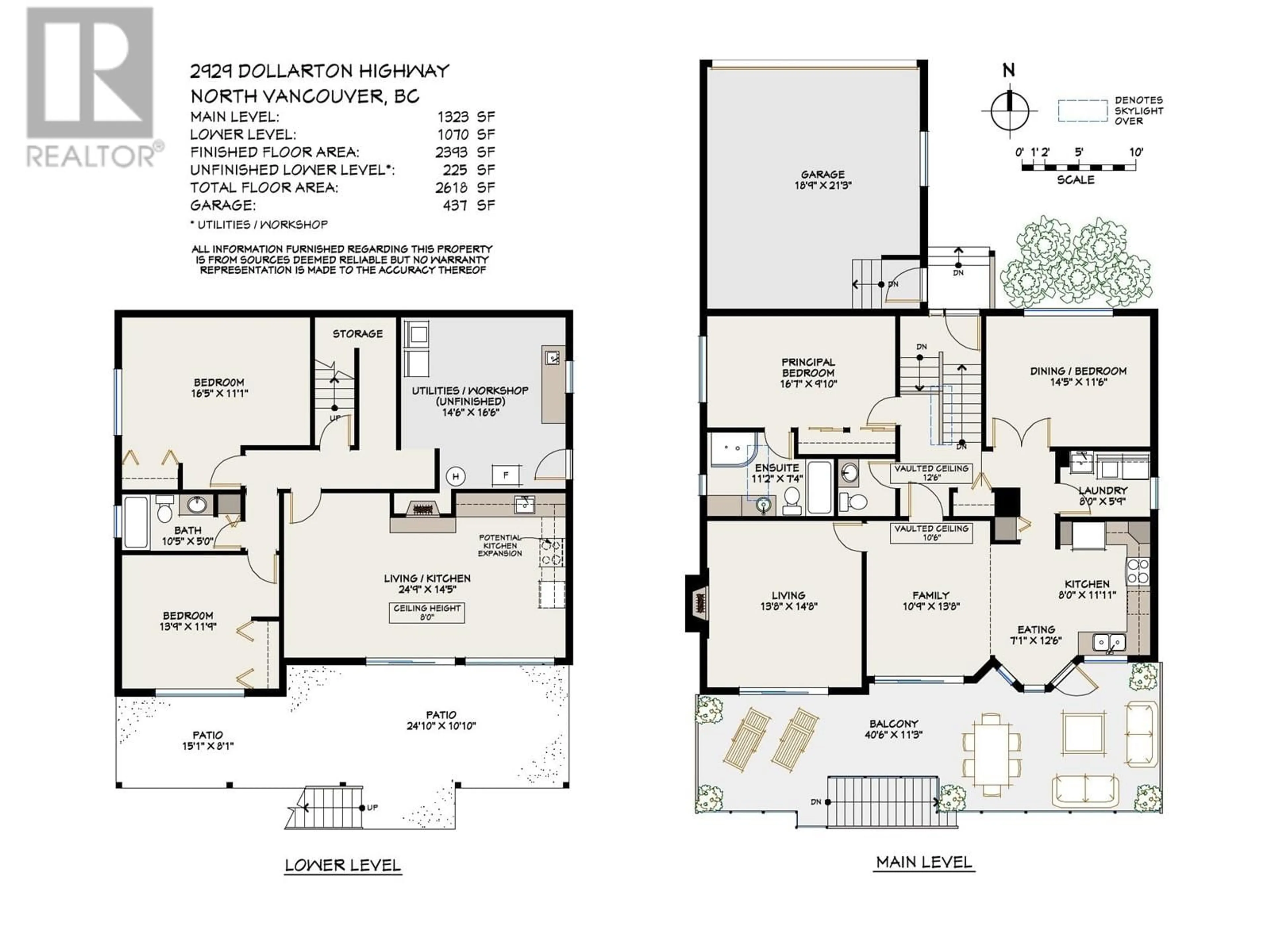 Floor plan for 2929 DOLLARTON HIGHWAY, North Vancouver British Columbia V7H1B1