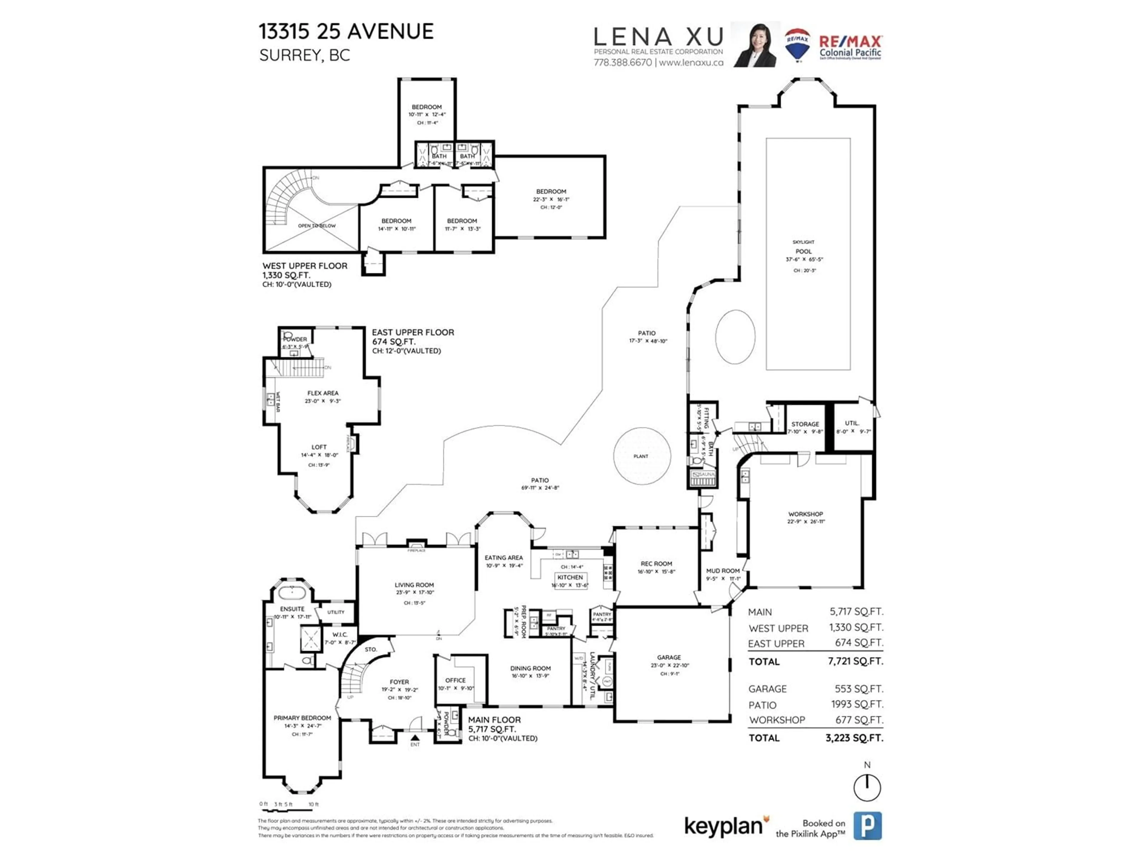 Floor plan for 13315 25 AVENUE, Surrey British Columbia V4P1Y6