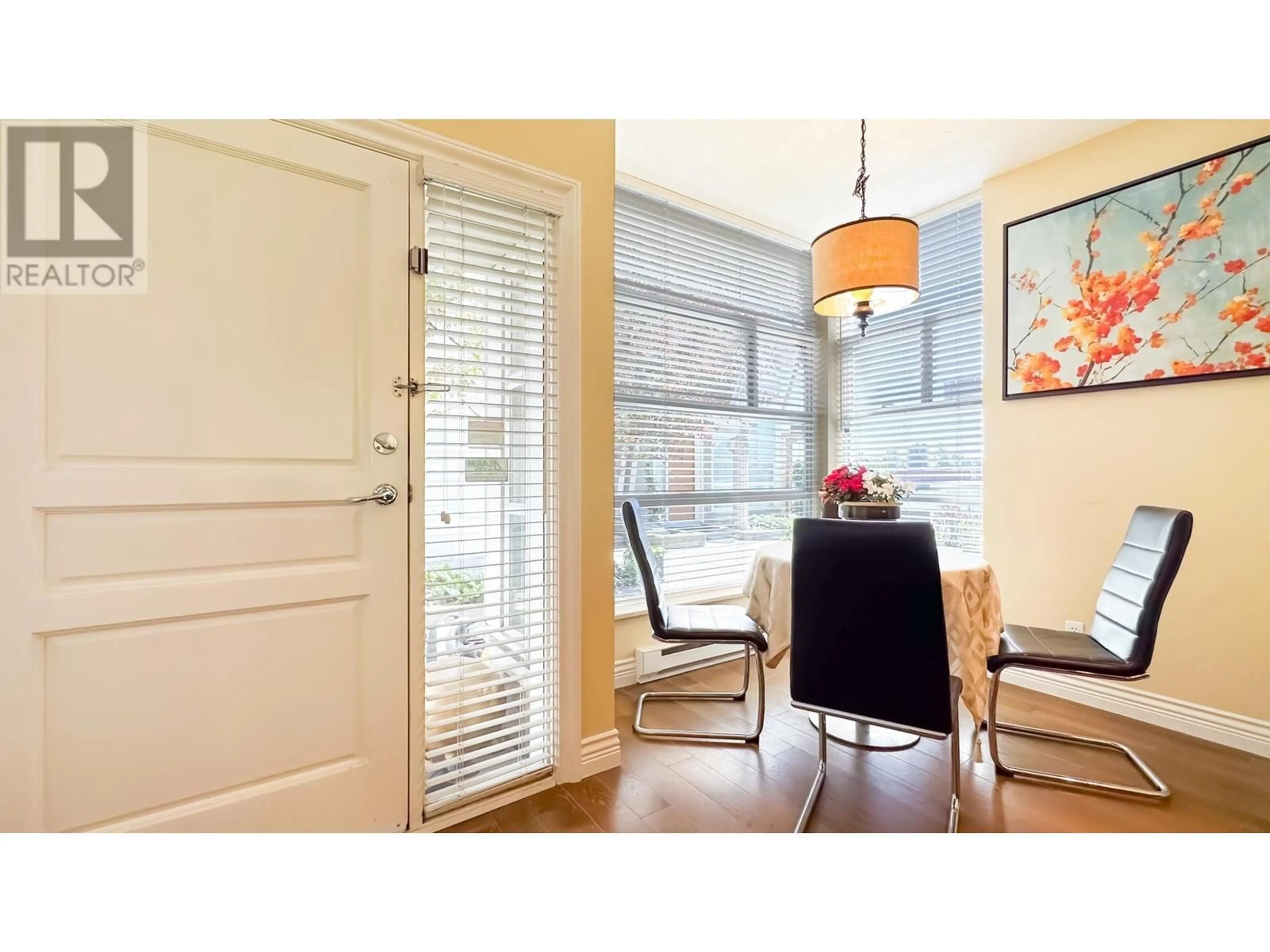 Dining room, wood/laminate floor for 9 2138 E KENT AVENUE SOUTH, Vancouver British Columbia V5P4X2