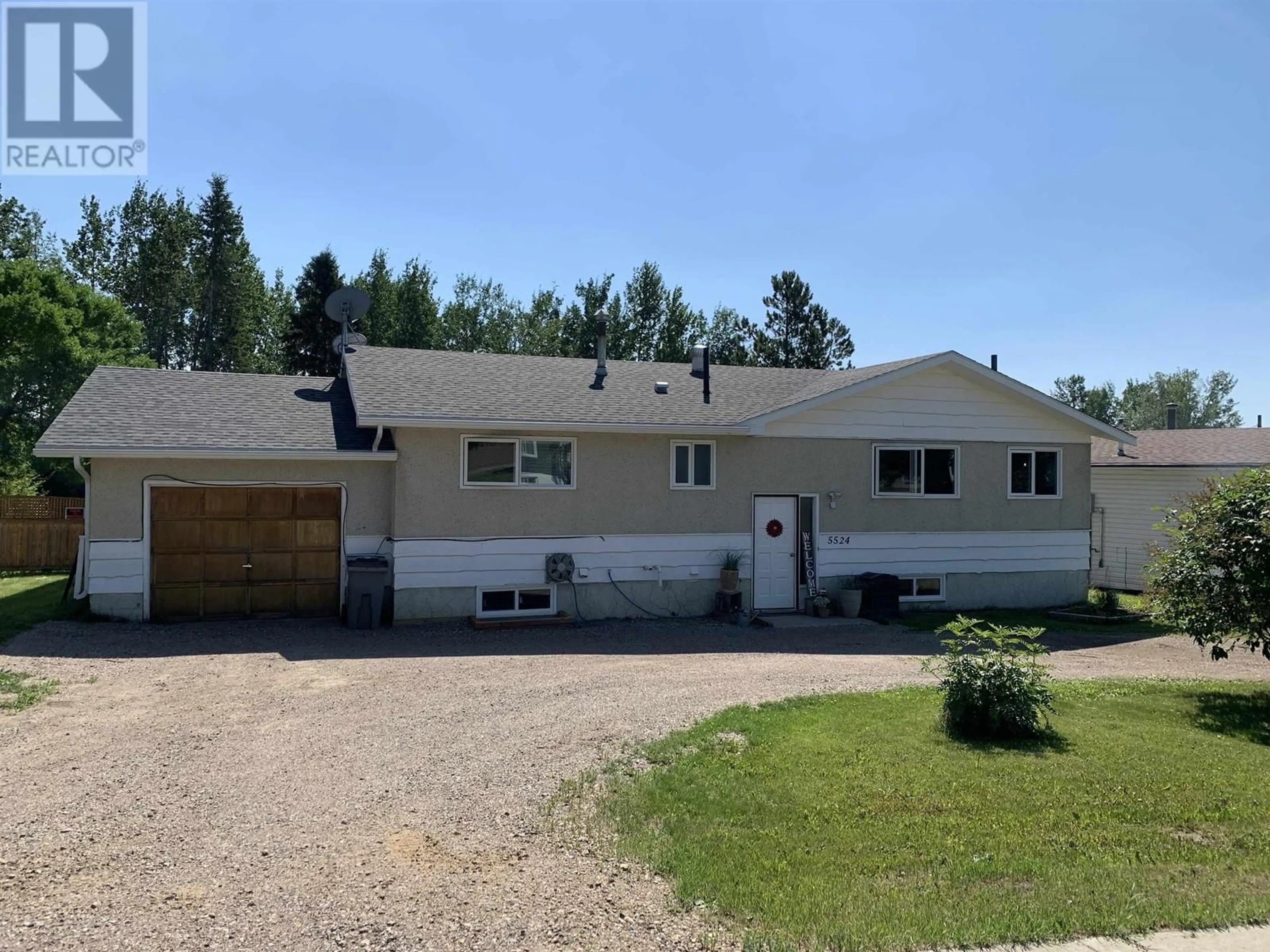 A pic from outside/outdoor area/front of a property/back of a property/a pic from drone, unknown for 5524 53 STREET, Fort Nelson British Columbia V0C1R0