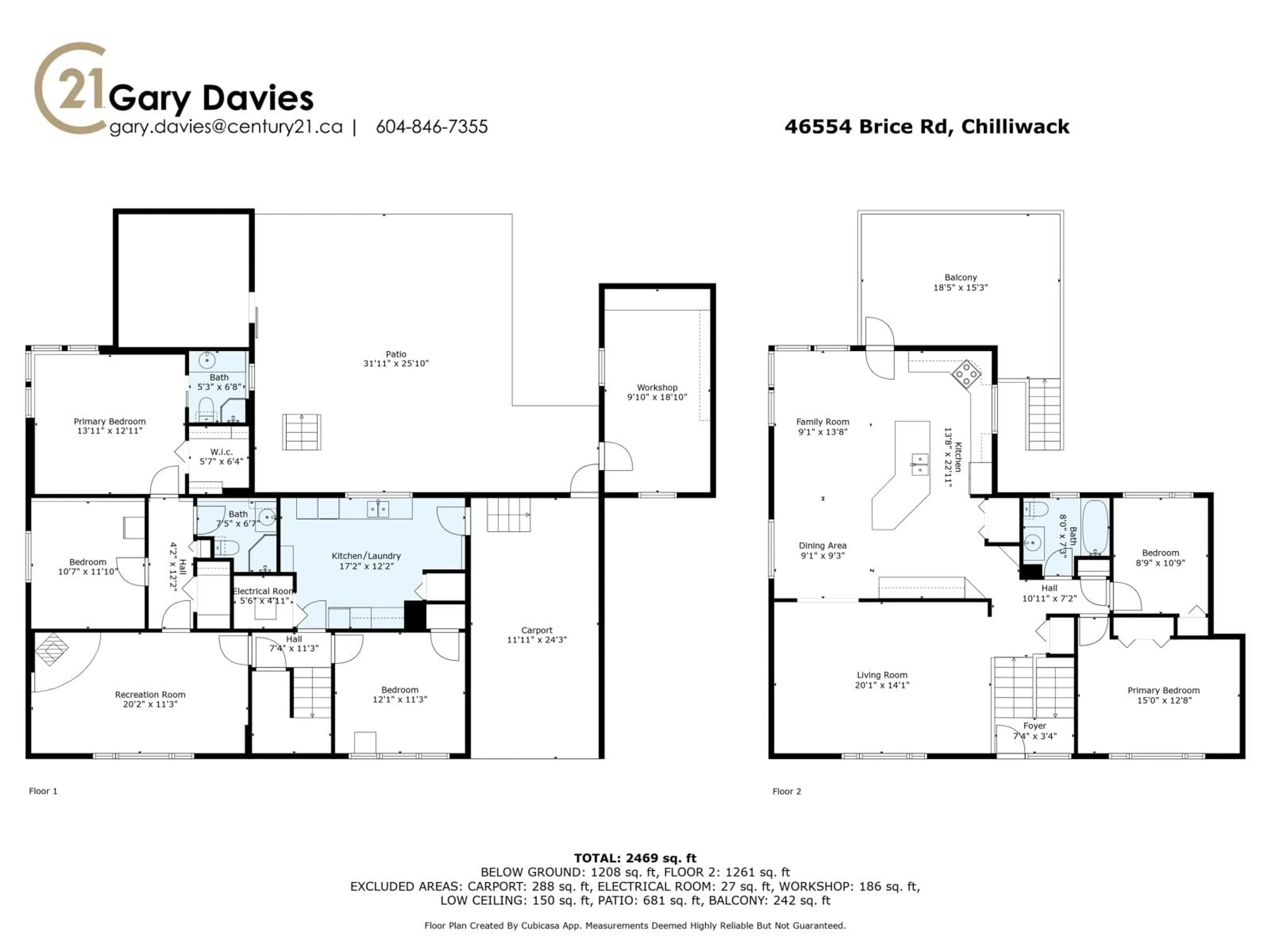 Floor plan for 46554 BRICE ROAD|Fairfield Island, Chilliwack British Columbia V2P3V5