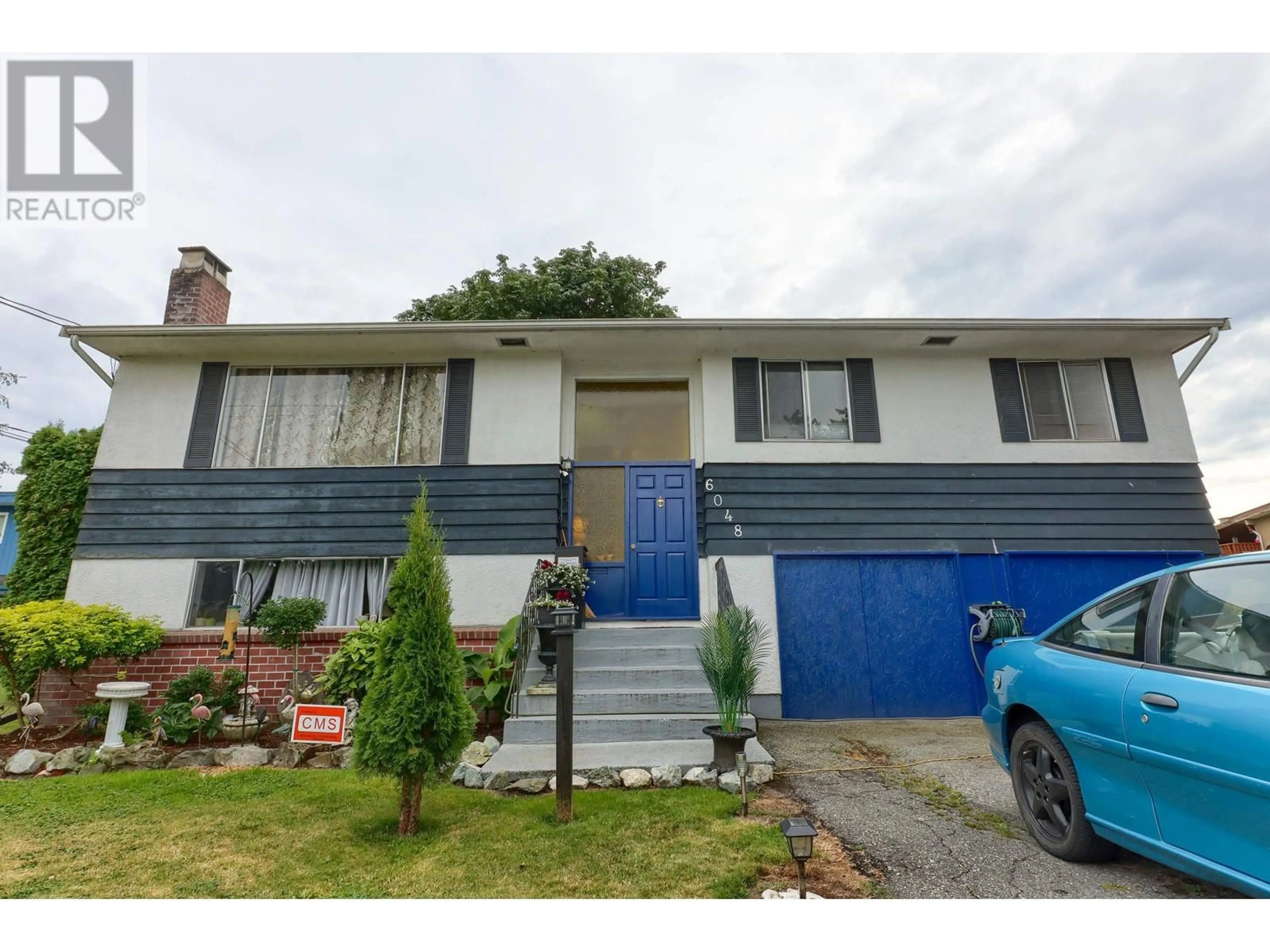 Home with vinyl exterior material, street for 6048 BRODIE ROAD, Delta British Columbia V4K2B7