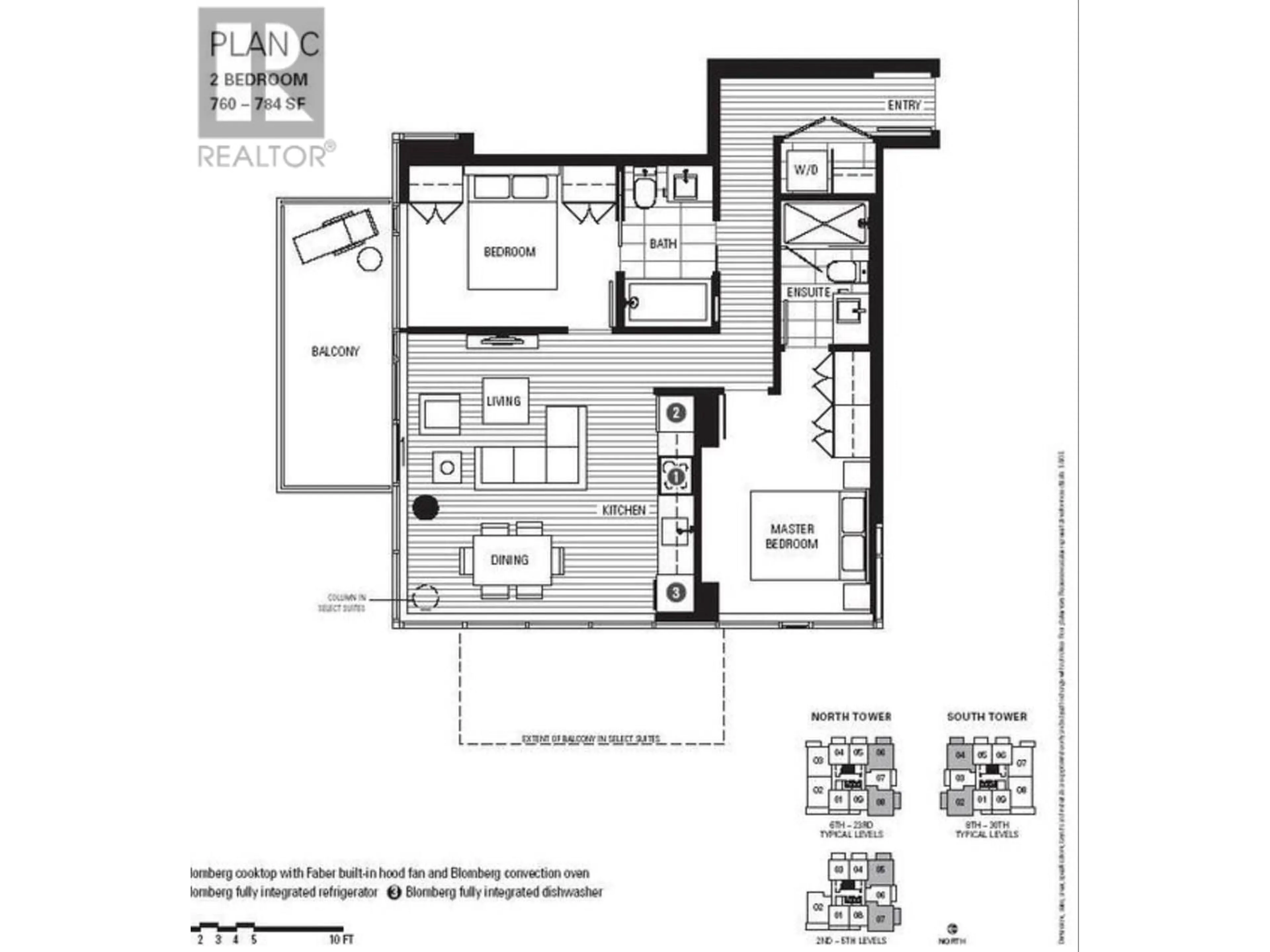 Floor plan for 606 - 8031 NUNAVUT LANE, Vancouver British Columbia V5X0C9