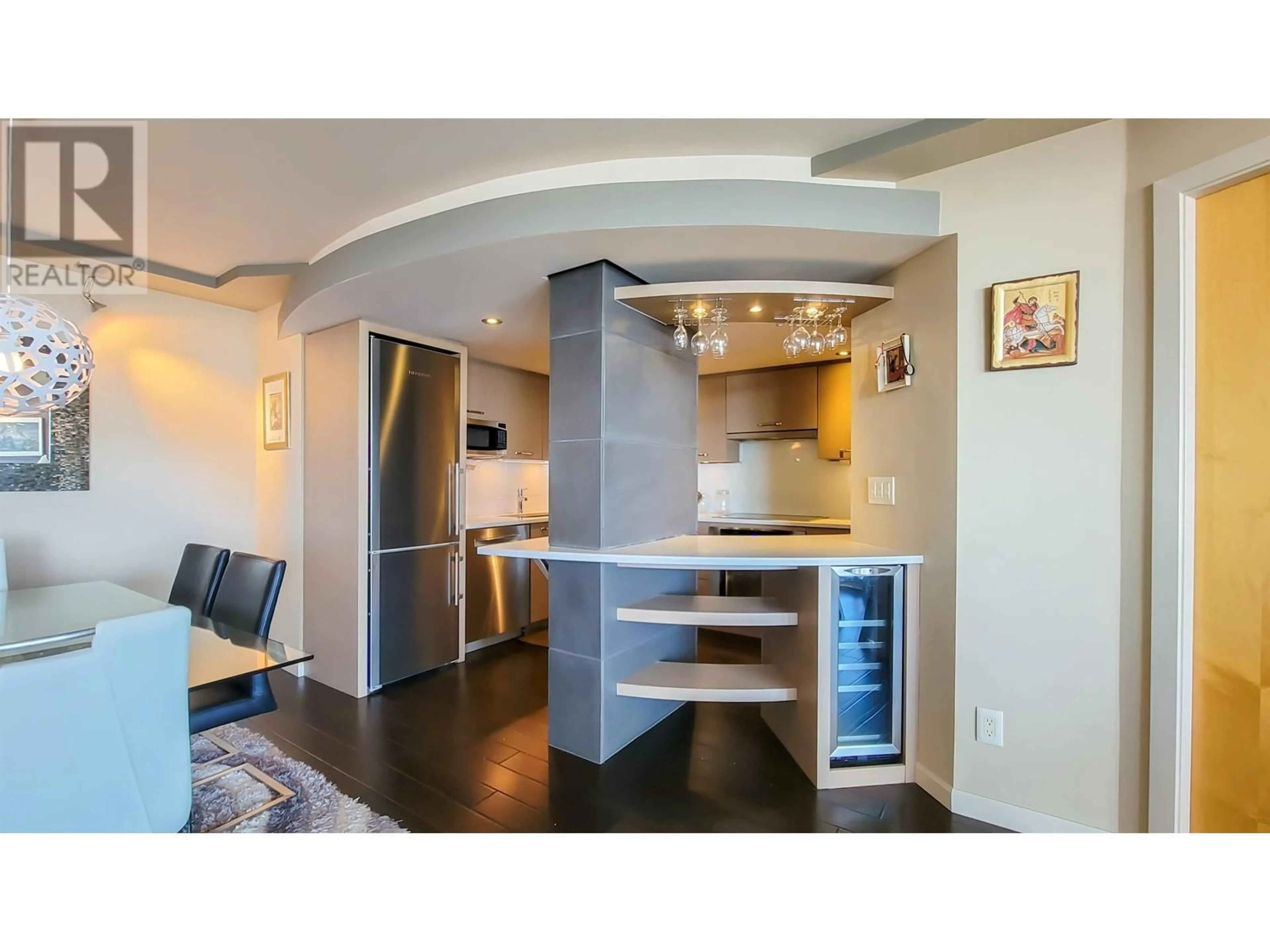 Open concept kitchen, unknown for 2203 739 PRINCESS STREET, New Westminster British Columbia V3M6V6