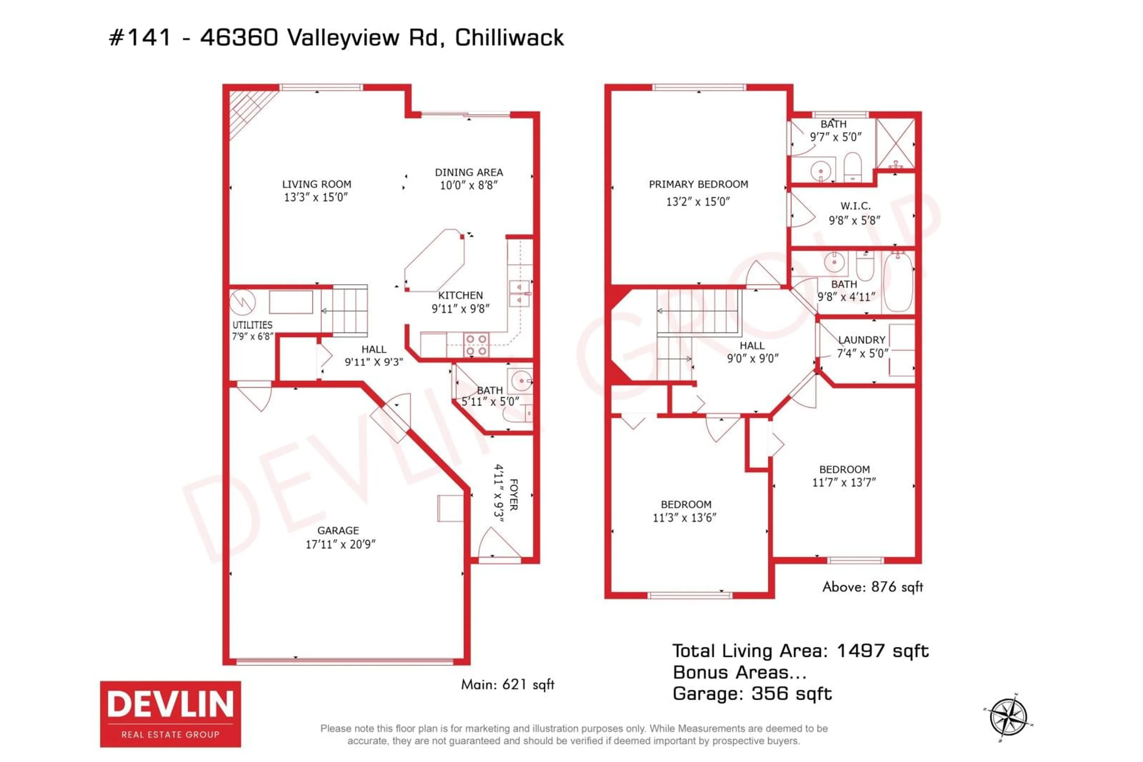 Floor plan for 141 46360 VALLEYVIEW ROAD|Promontory, Chilliwack British Columbia V2R5L7