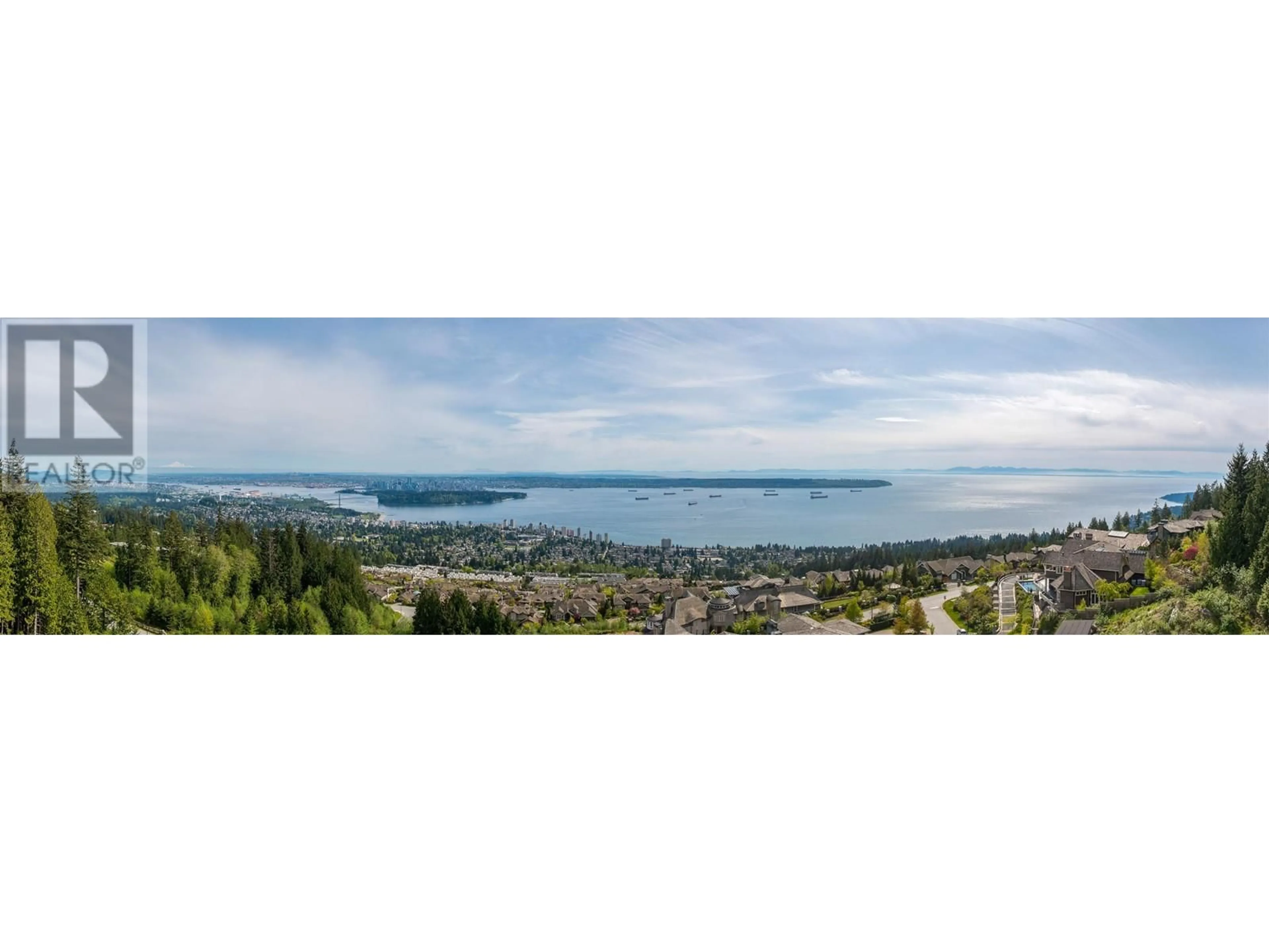 A pic from outside/outdoor area/front of a property/back of a property/a pic from drone, water/lake/river/ocean view for 2345 KADLEC COURT, West Vancouver British Columbia V7S3K3