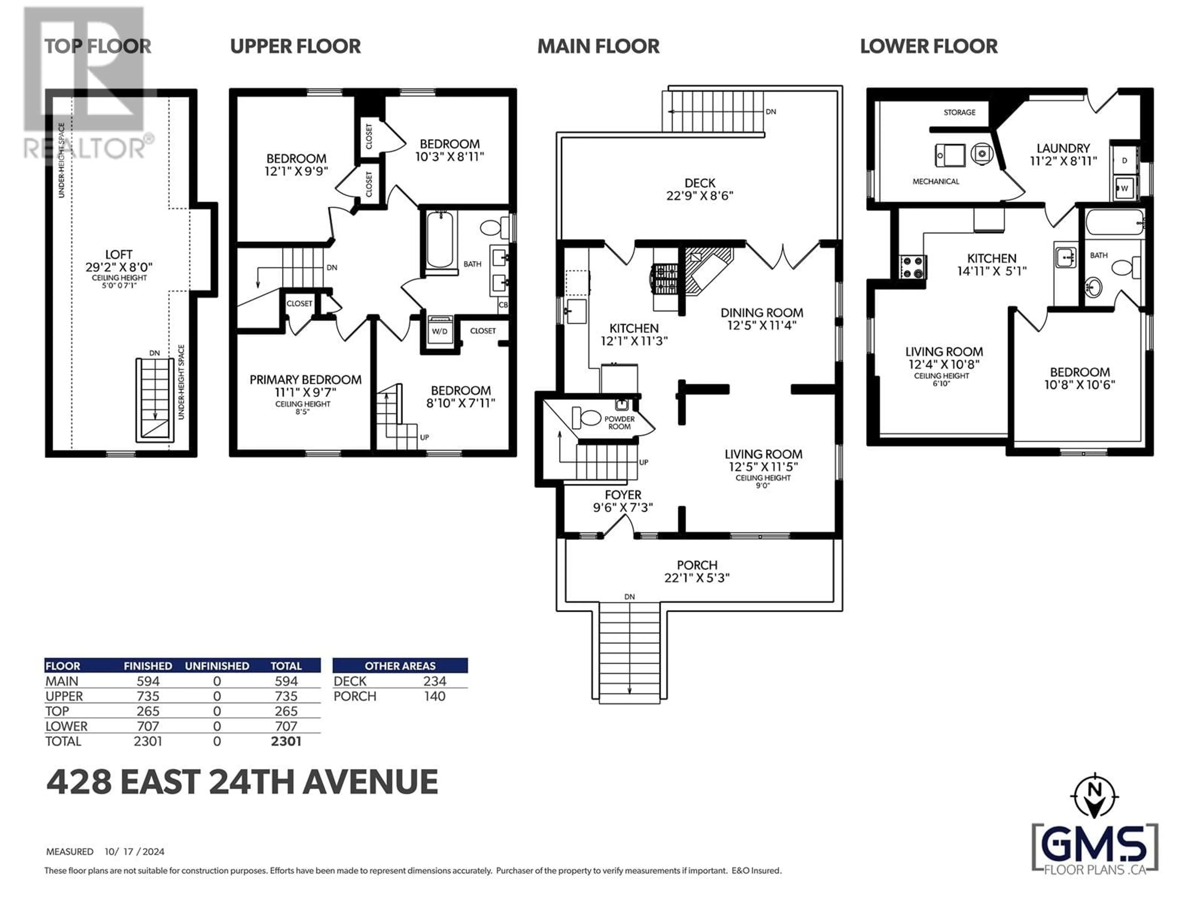 Floor plan for 428 E 24TH AVENUE, Vancouver British Columbia V5V2A1