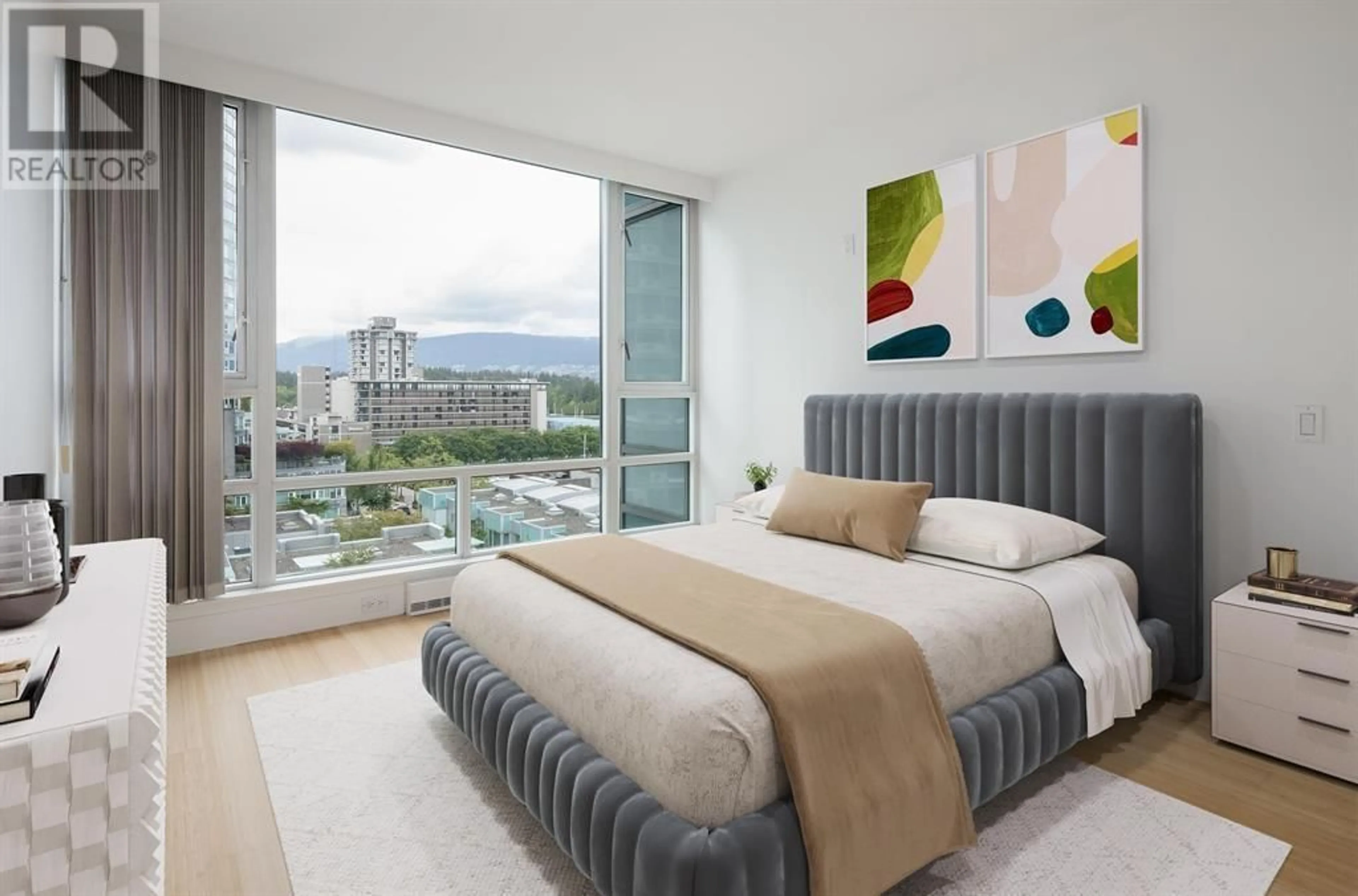 Bedroom with bed, unknown for 706 499 BROUGHTON STREET, Vancouver British Columbia V6G3K1