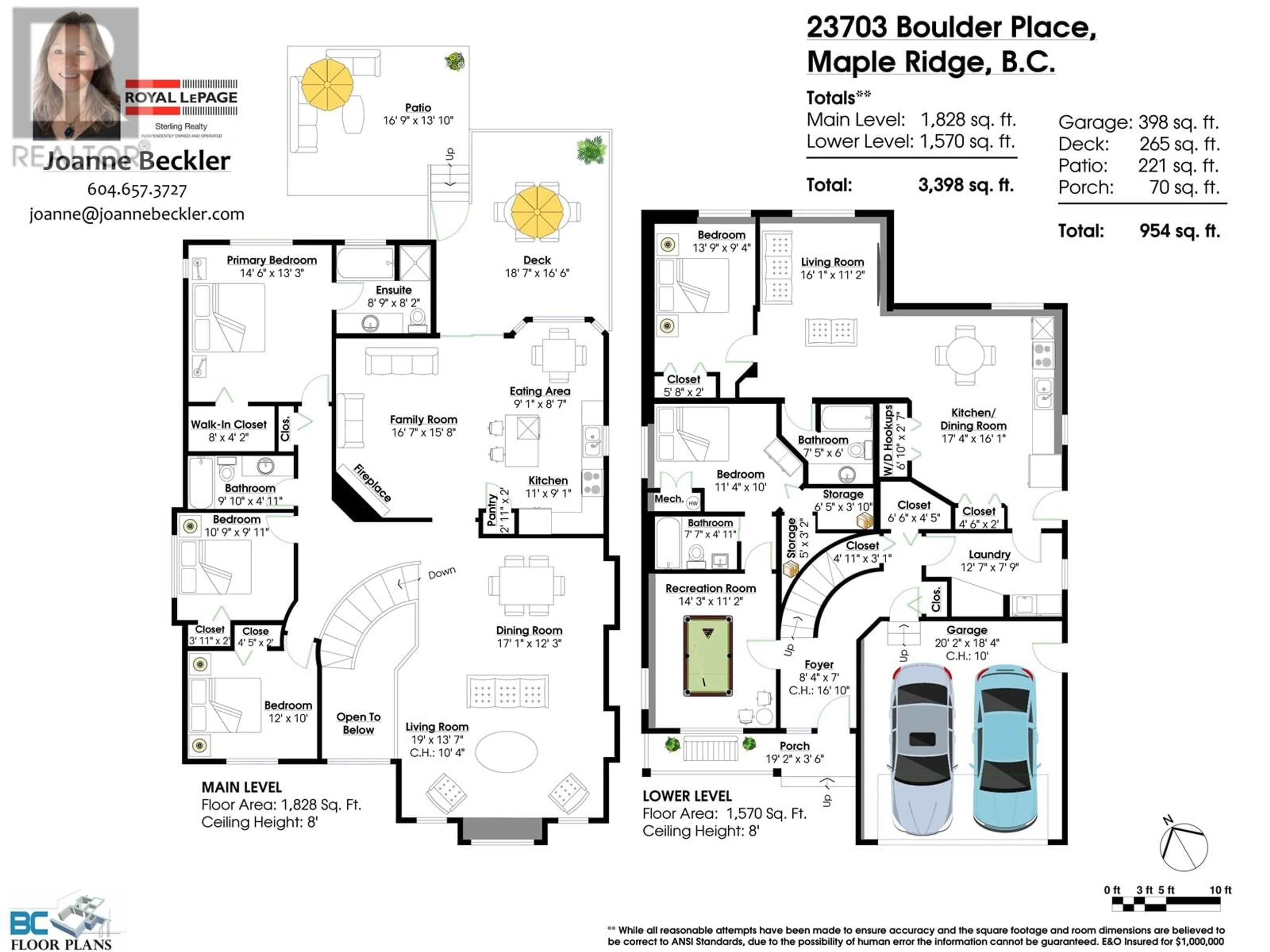 Floor plan for 23703 BOULDER PLACE, Maple Ridge British Columbia V4R2W1