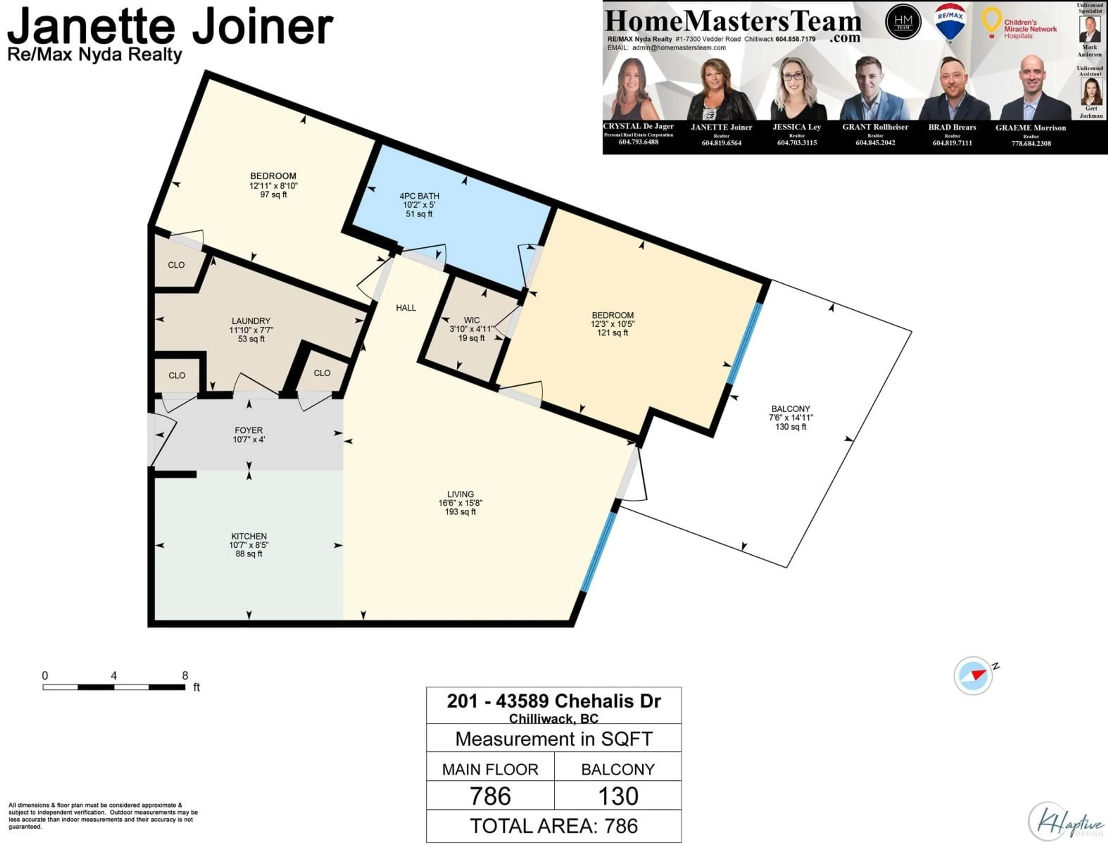 Floor plan for 201 45389 CHEHALIS DRIVE|Garrison Crossi, Chilliwack British Columbia V2R0T9