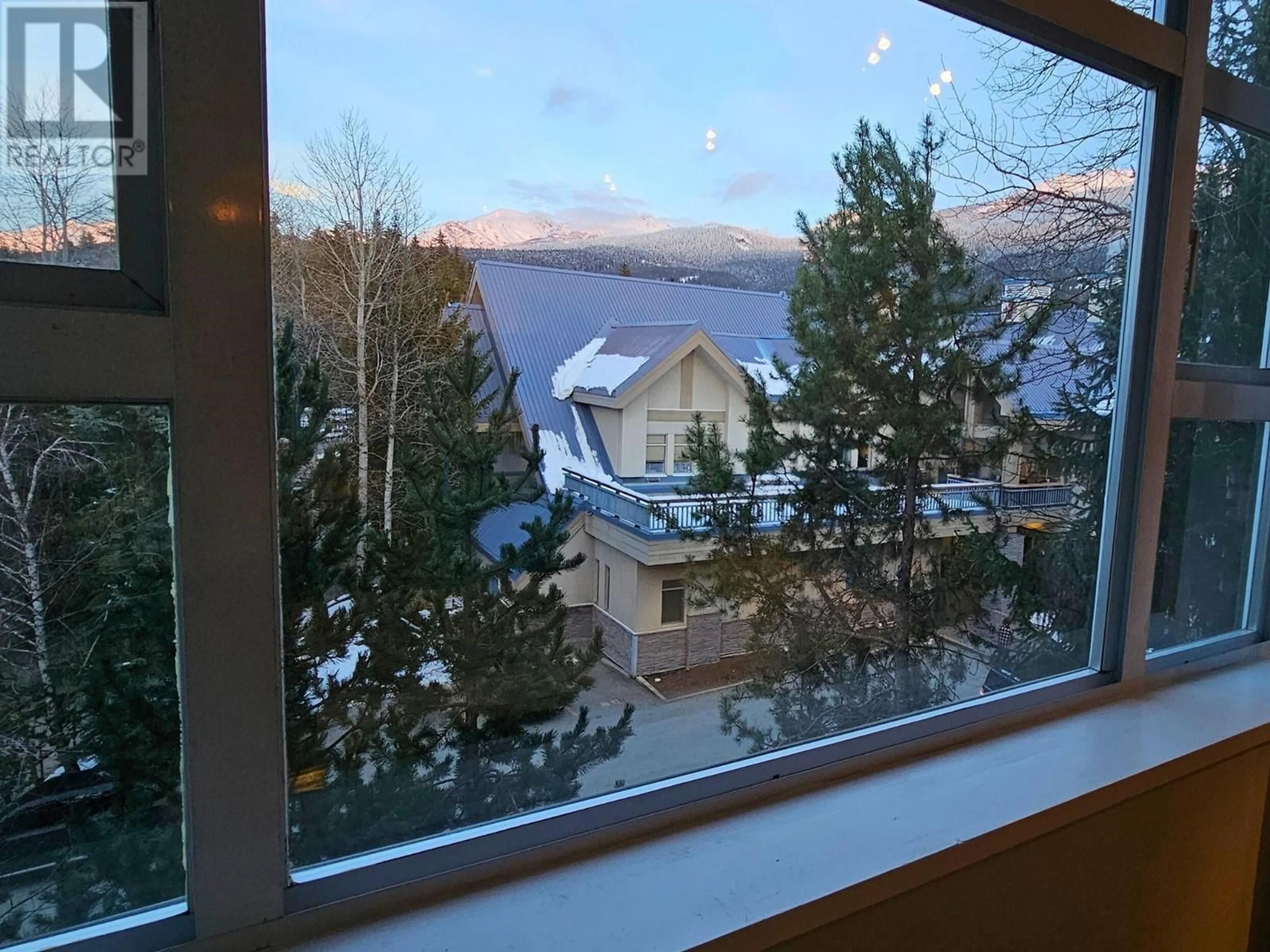 Balcony in the apartment, mountain view for 307 4360 LORIMER ROAD, Whistler British Columbia V8E1A5