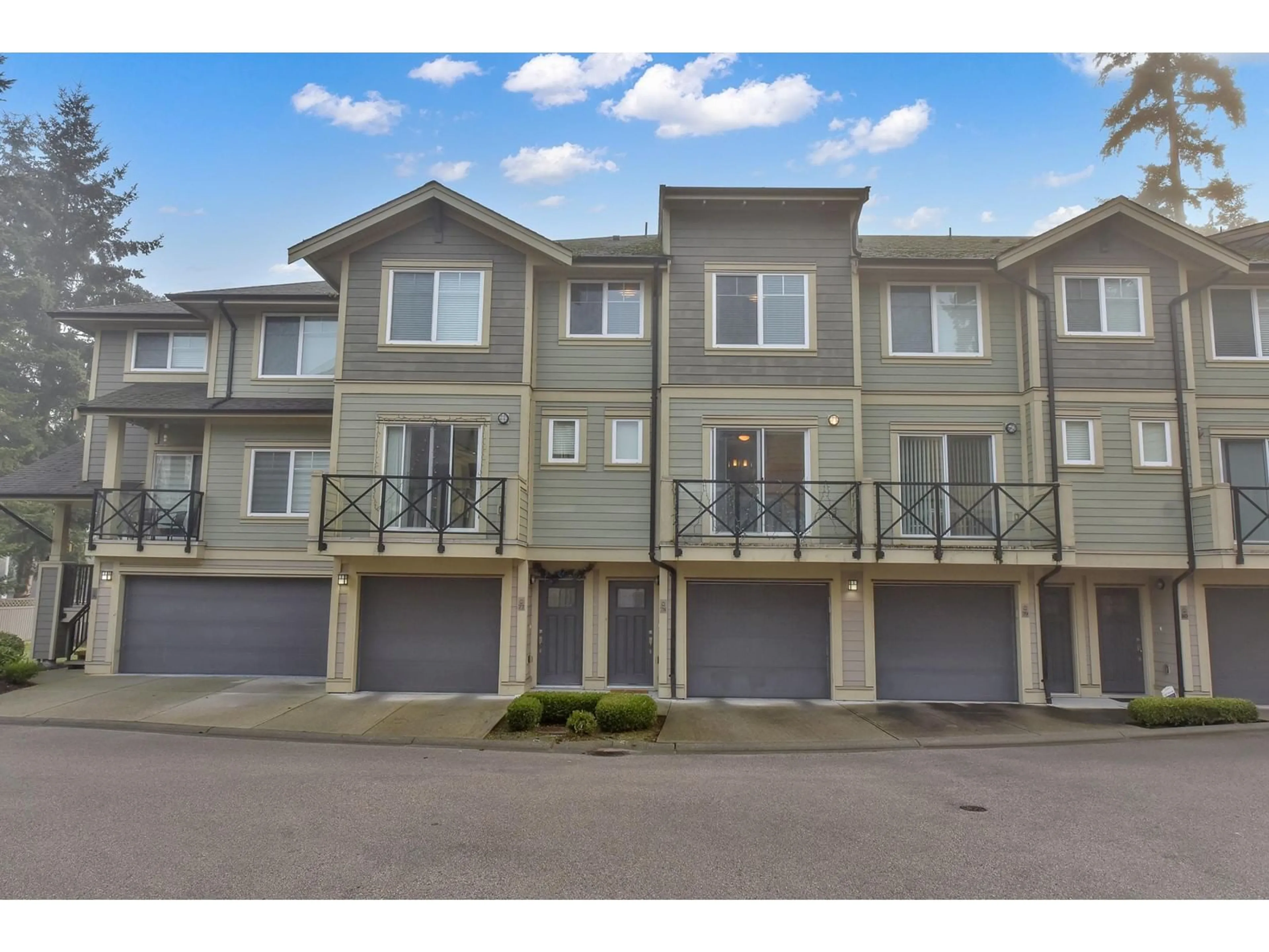 A pic from outside/outdoor area/front of a property/back of a property/a pic from drone, street for 78 5957 152 STREET, Surrey British Columbia V3S3K4