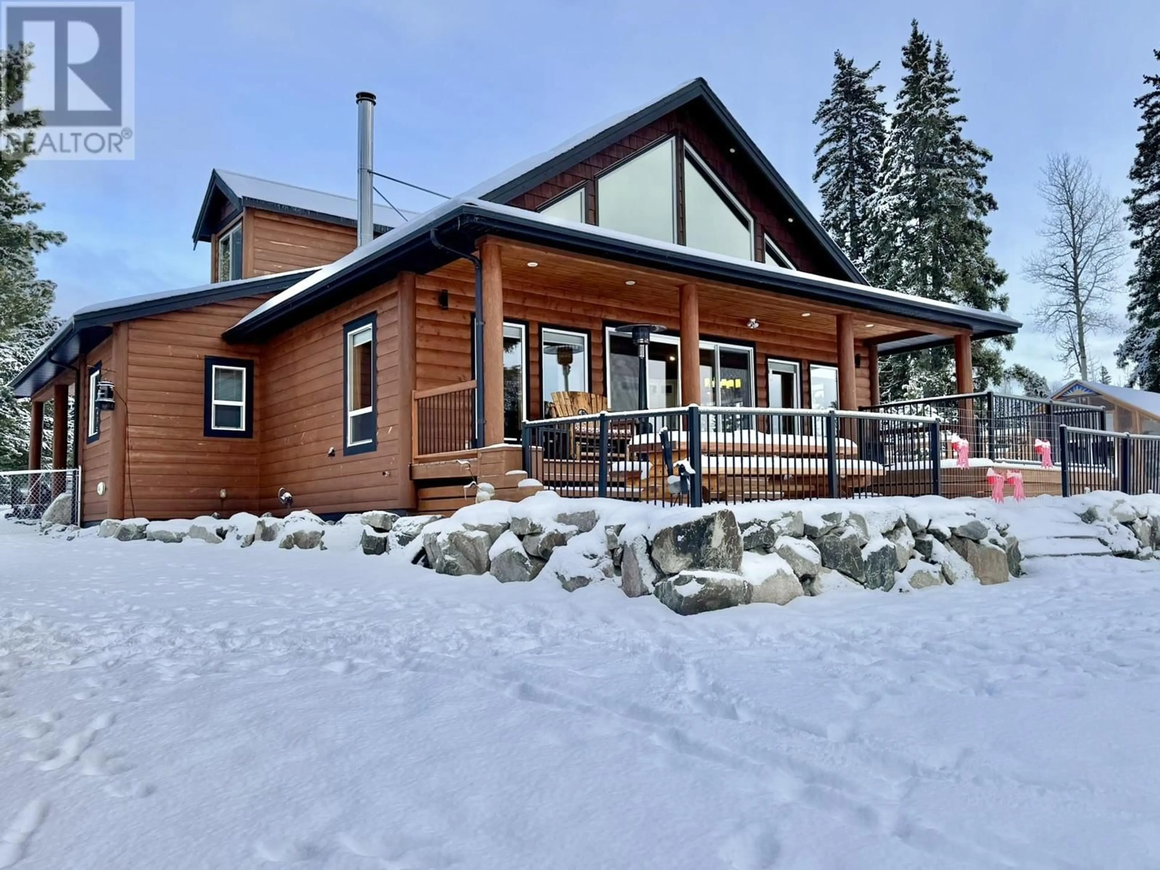 Home with vinyl exterior material, water/lake/river/ocean view for 7578 BURGESS ROAD, Deka Lake / Sulphurous / Hathaway Lakes British Columbia V0K1X3