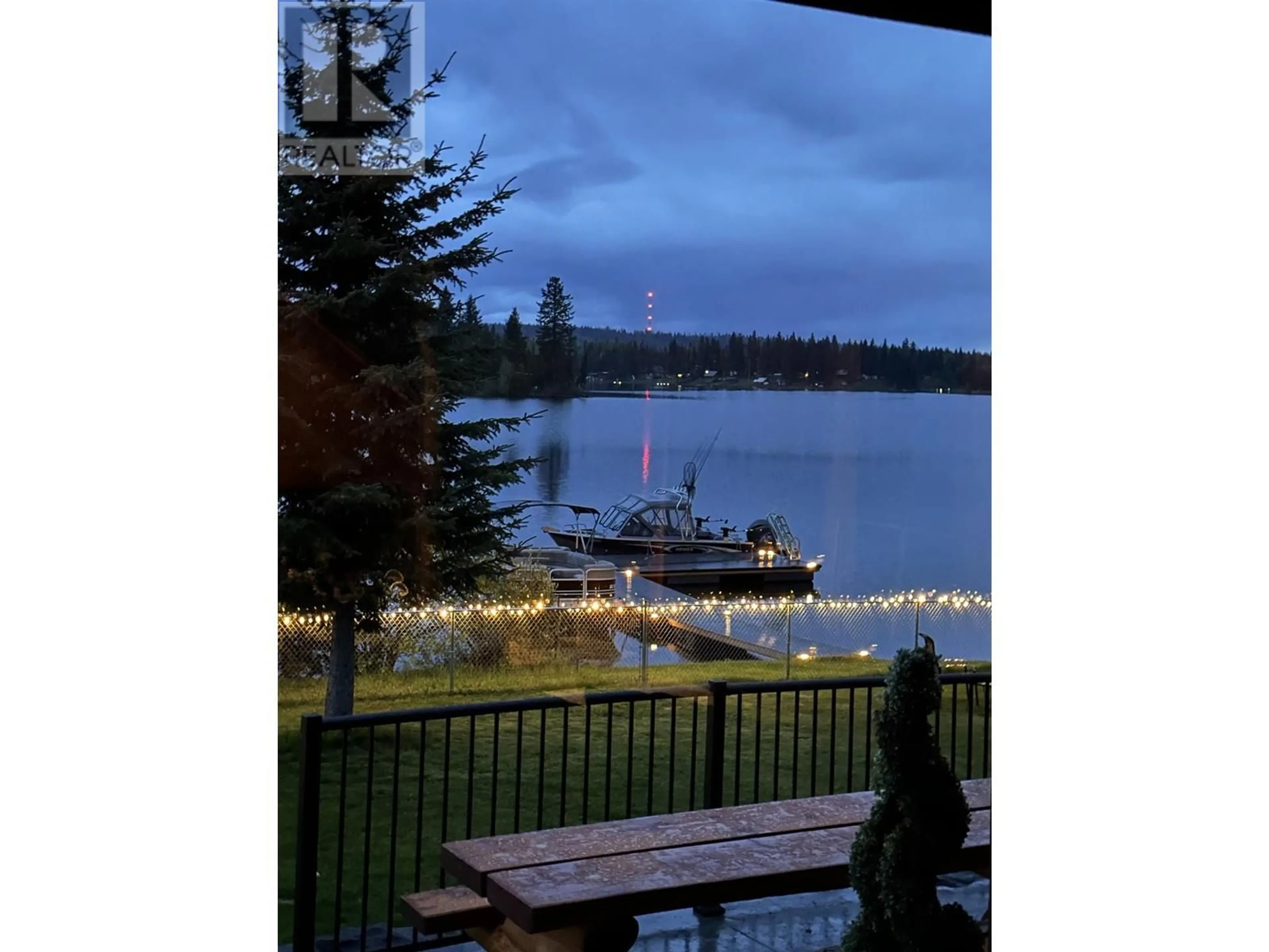 A pic from outside/outdoor area/front of a property/back of a property/a pic from drone, water/lake/river/ocean view for 7578 BURGESS ROAD, Deka Lake / Sulphurous / Hathaway Lakes British Columbia V0K1X3