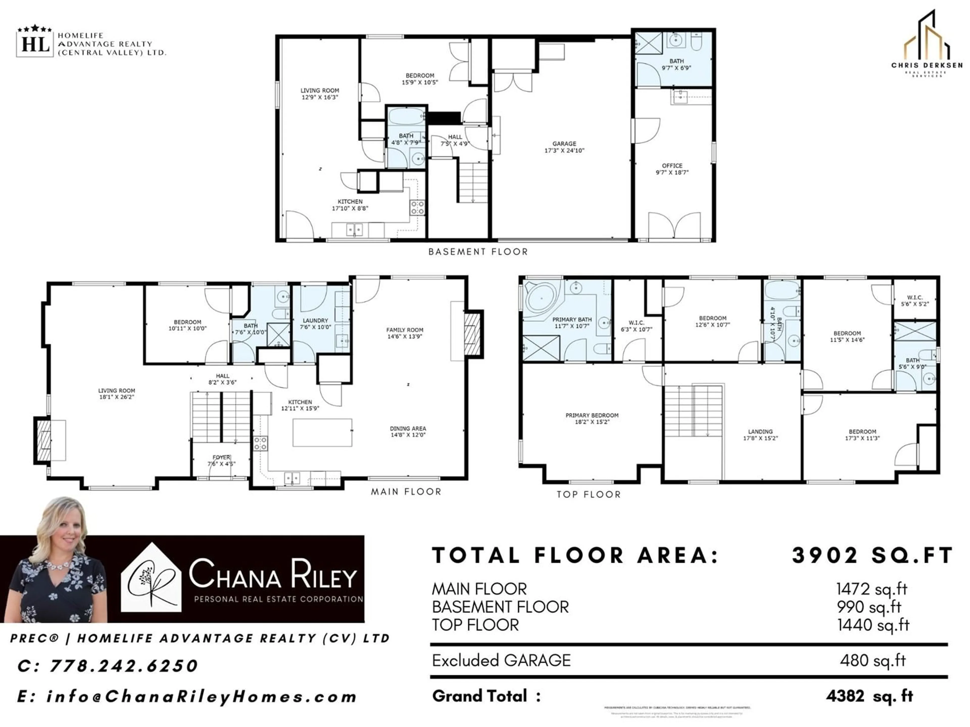 Floor plan for 3990 KALEIGH COURT, Abbotsford British Columbia V3G3E3