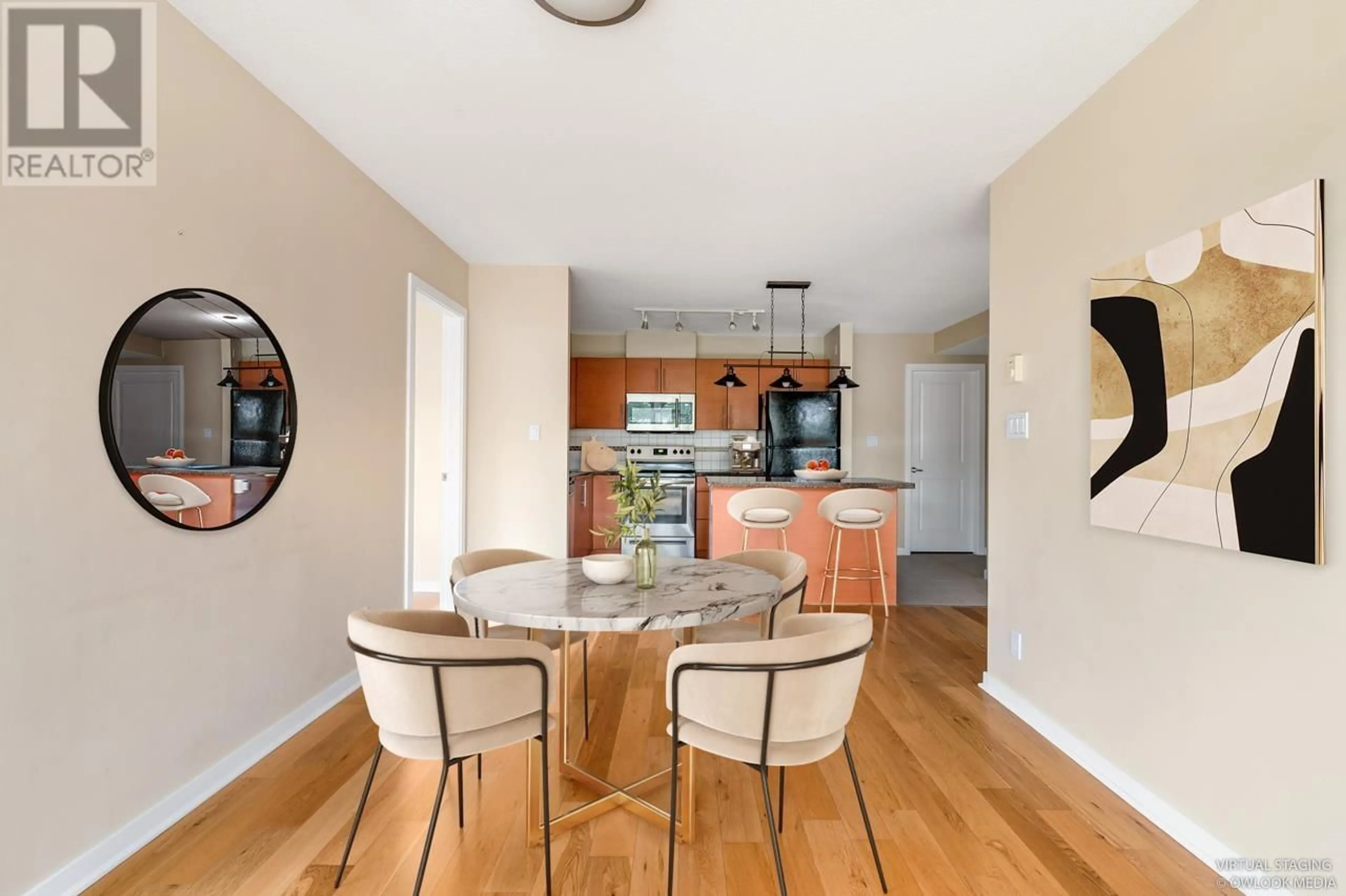 Open concept kitchen, unknown for 406 2225 HOLDOM AVENUE, Burnaby British Columbia V5B0A1