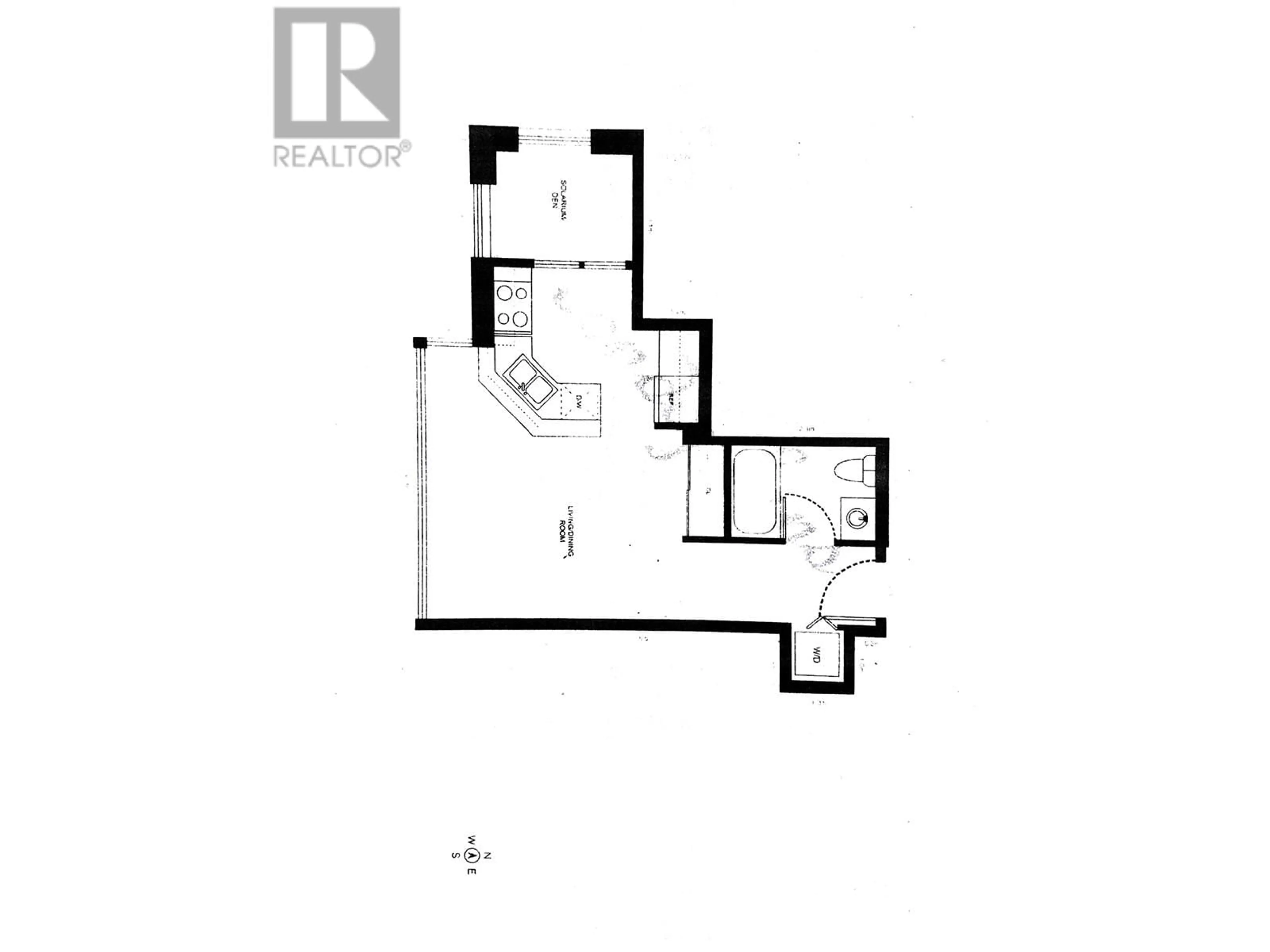 Floor plan for 802 1367 ALBERNI STREET, Vancouver British Columbia V6E4R9