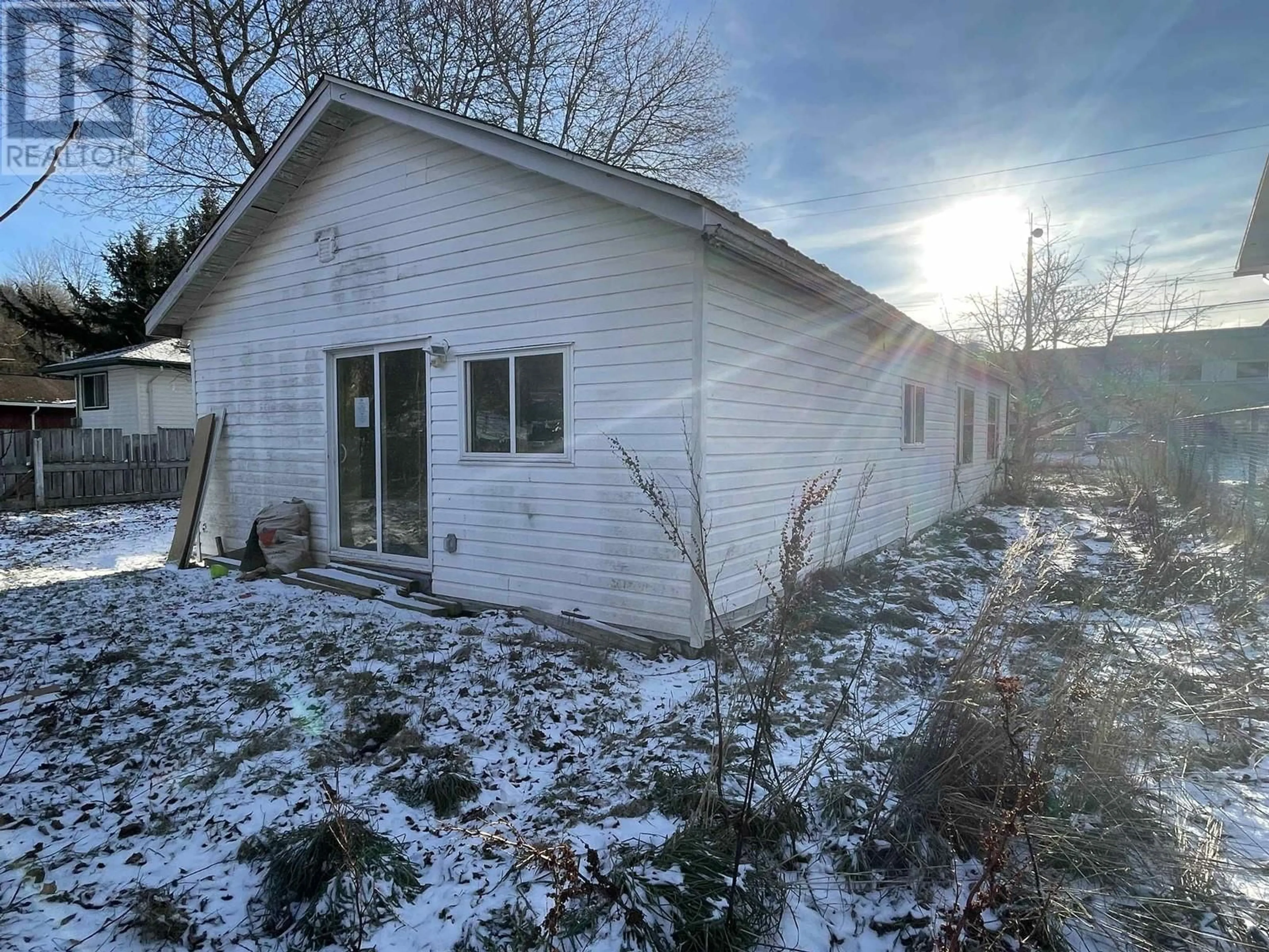 A pic from outside/outdoor area/front of a property/back of a property/a pic from drone, building for 4526 OLSON AVENUE, Terrace British Columbia V8G2A1