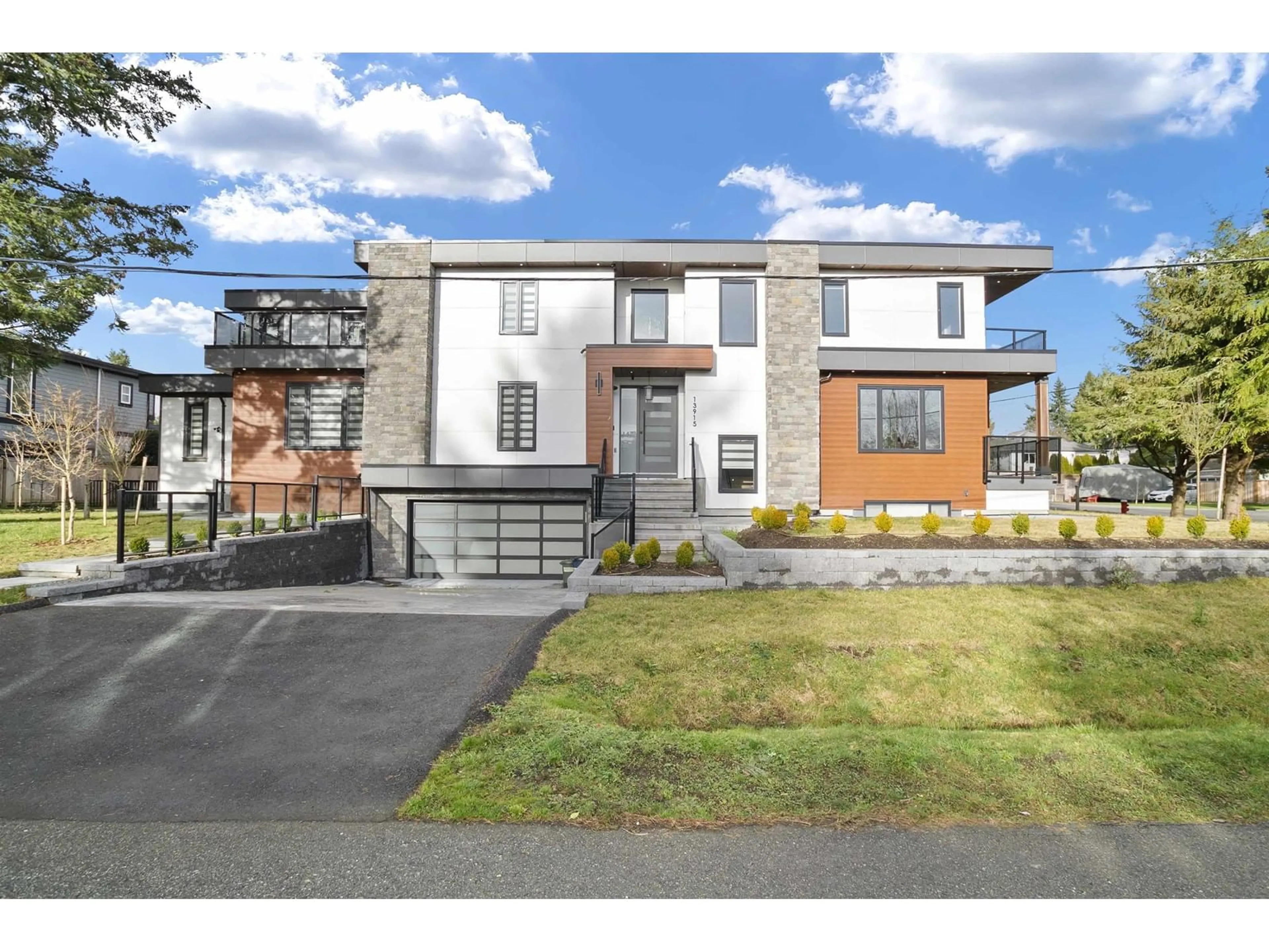 Home with brick exterior material, street for 13915 BLACKBURN, White Rock British Columbia V4B3H9