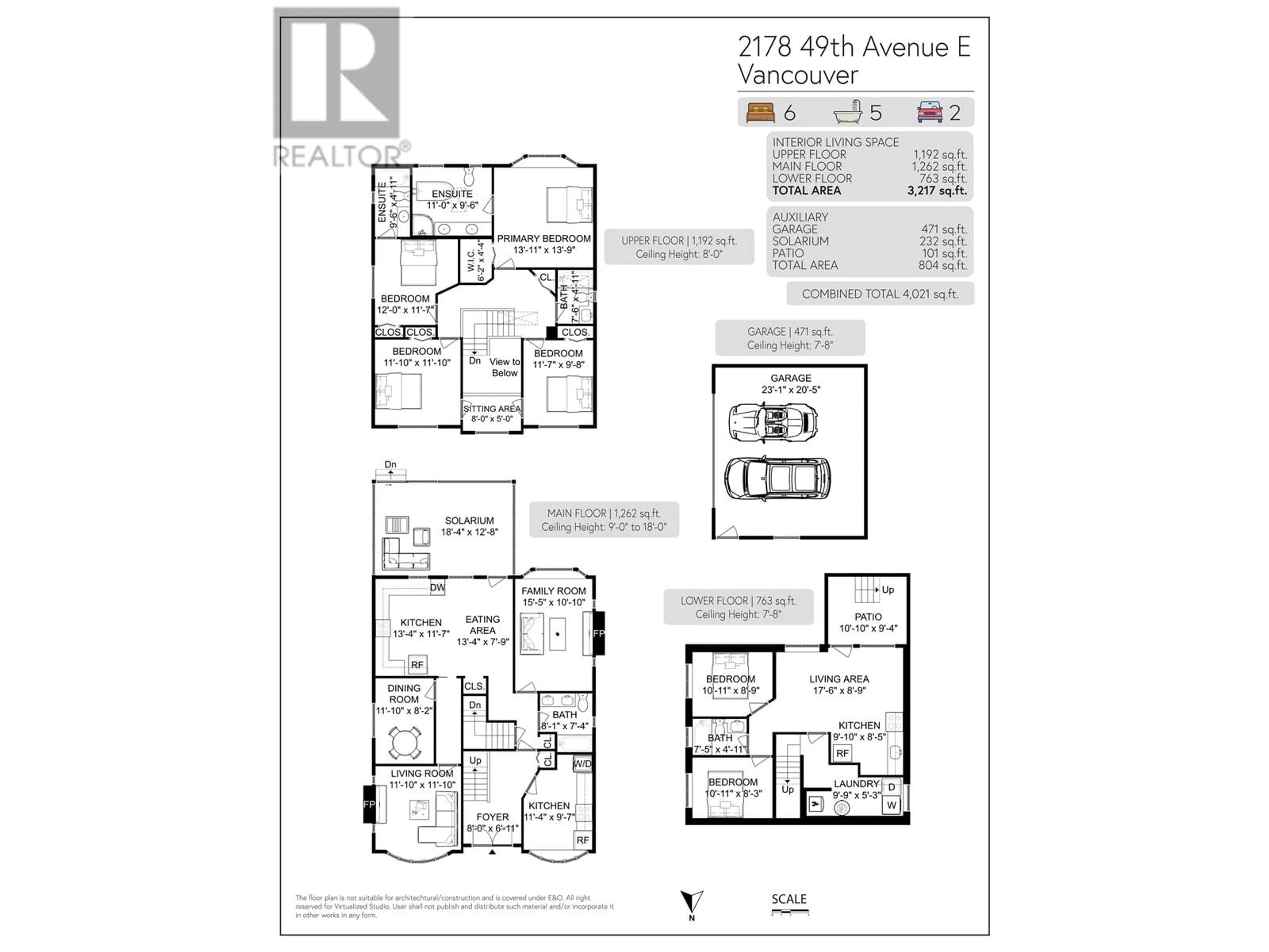 Floor plan for 2178 E 49TH AVENUE, Vancouver British Columbia V5P1T7