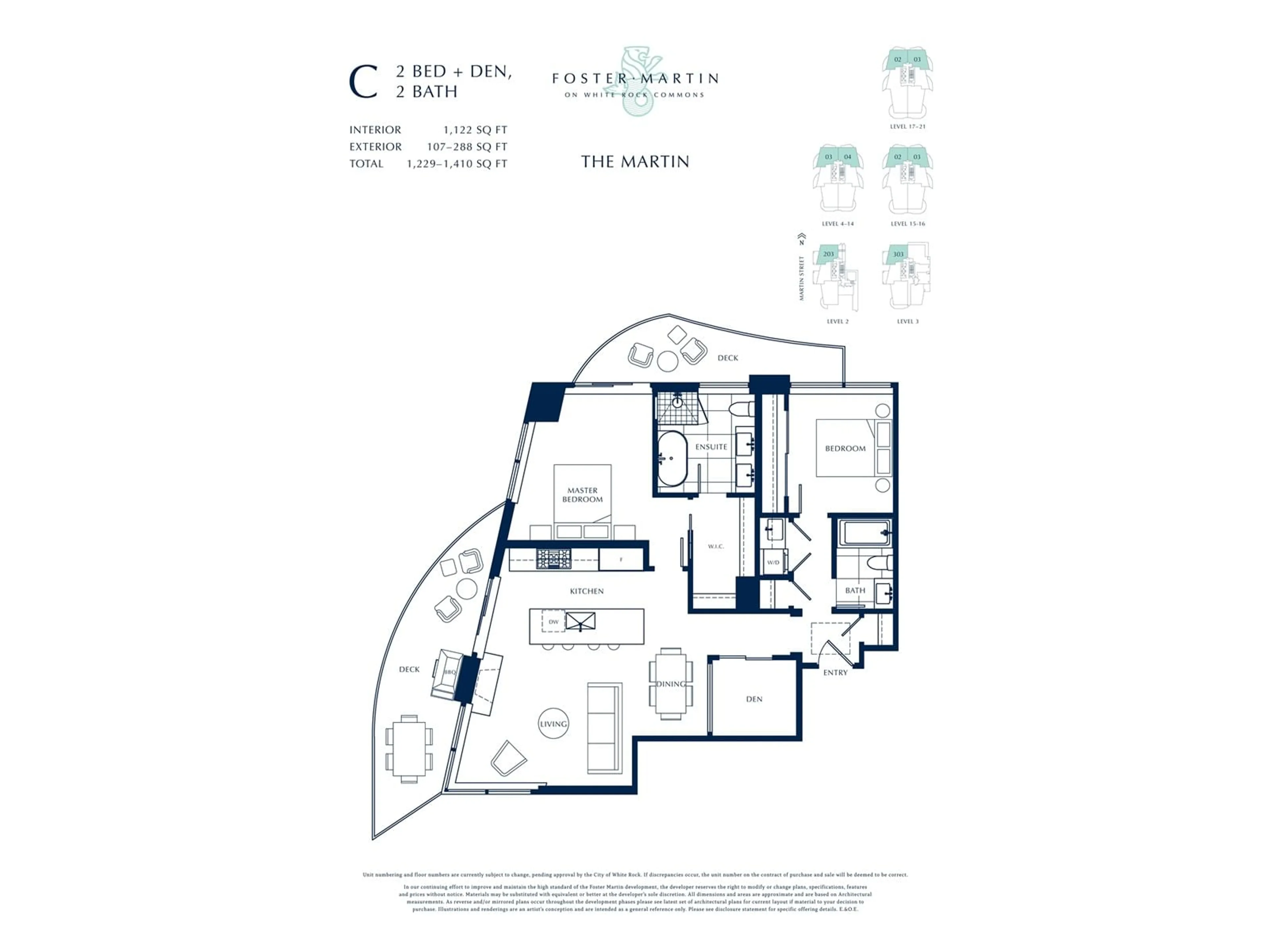 Floor plan for 2002 1500 MARTIN STREET, White Rock British Columbia V4B0C2