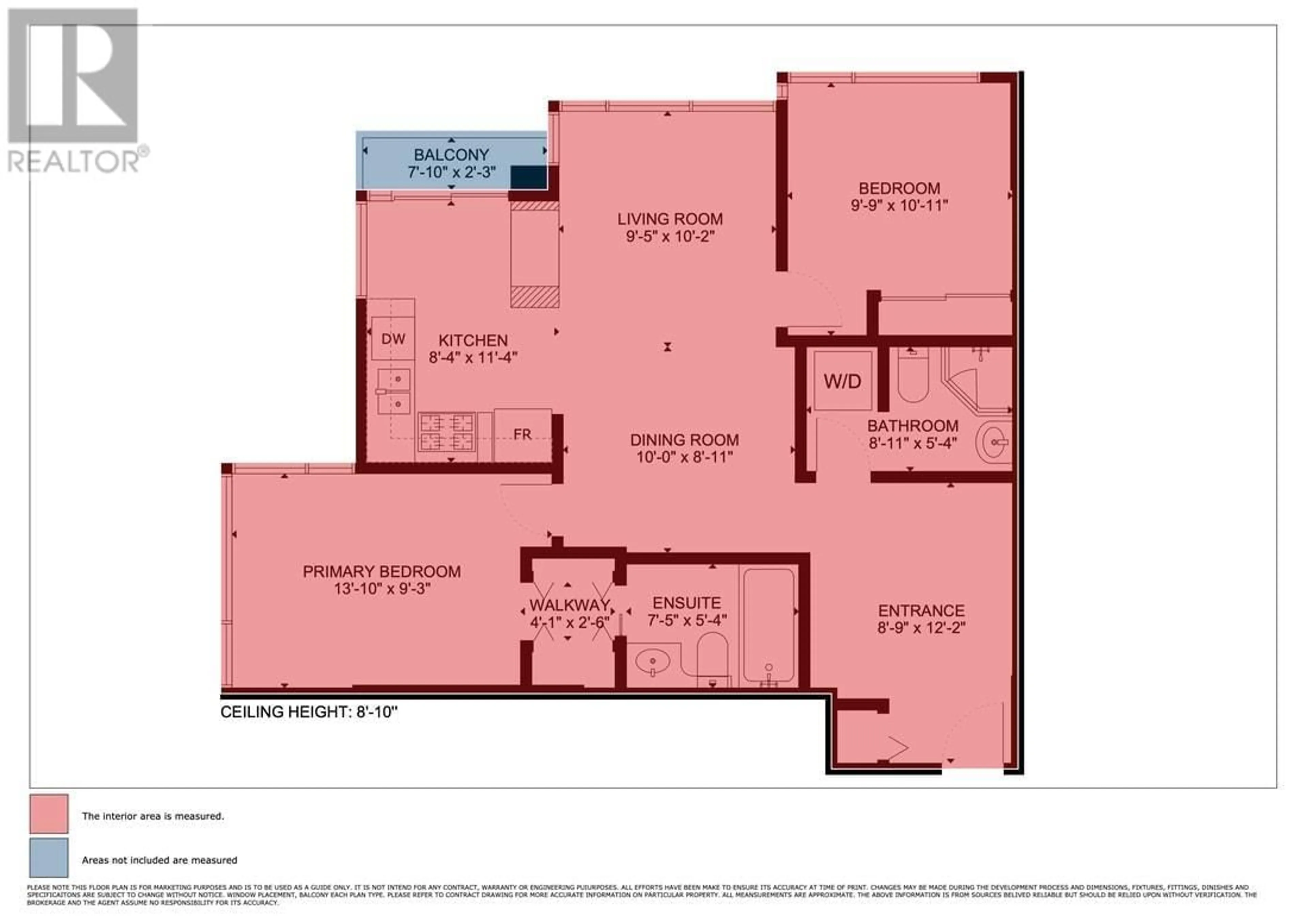 Floor plan for 3102 1239 W GEORGIA STREET, Vancouver British Columbia V6E4R8