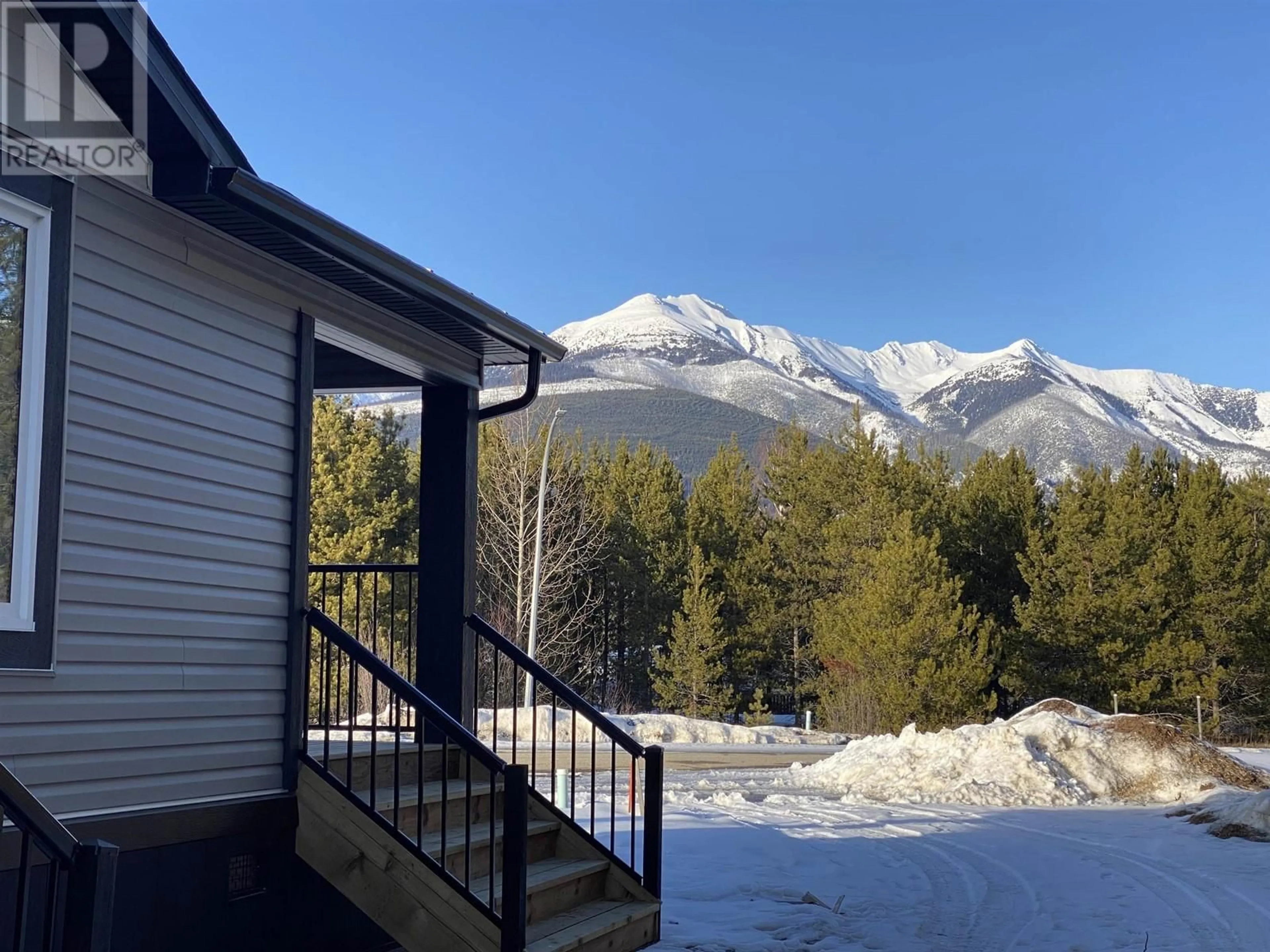 A pic from outside/outdoor area/front of a property/back of a property/a pic from drone, mountain view for 1471 8TH PLACE, Valemount British Columbia V0E2Z0