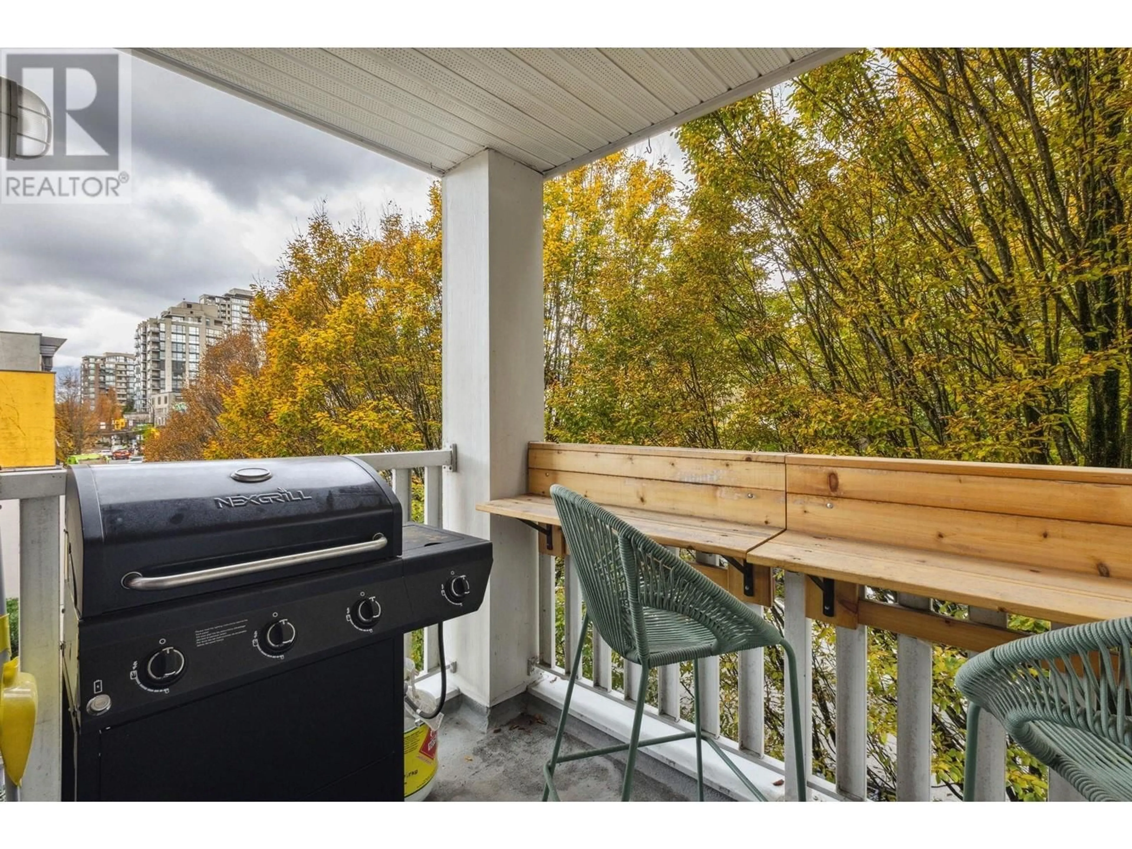 Patio, water/lake/river/ocean view for 300 137 E 1ST STREET, North Vancouver British Columbia V7L1B2