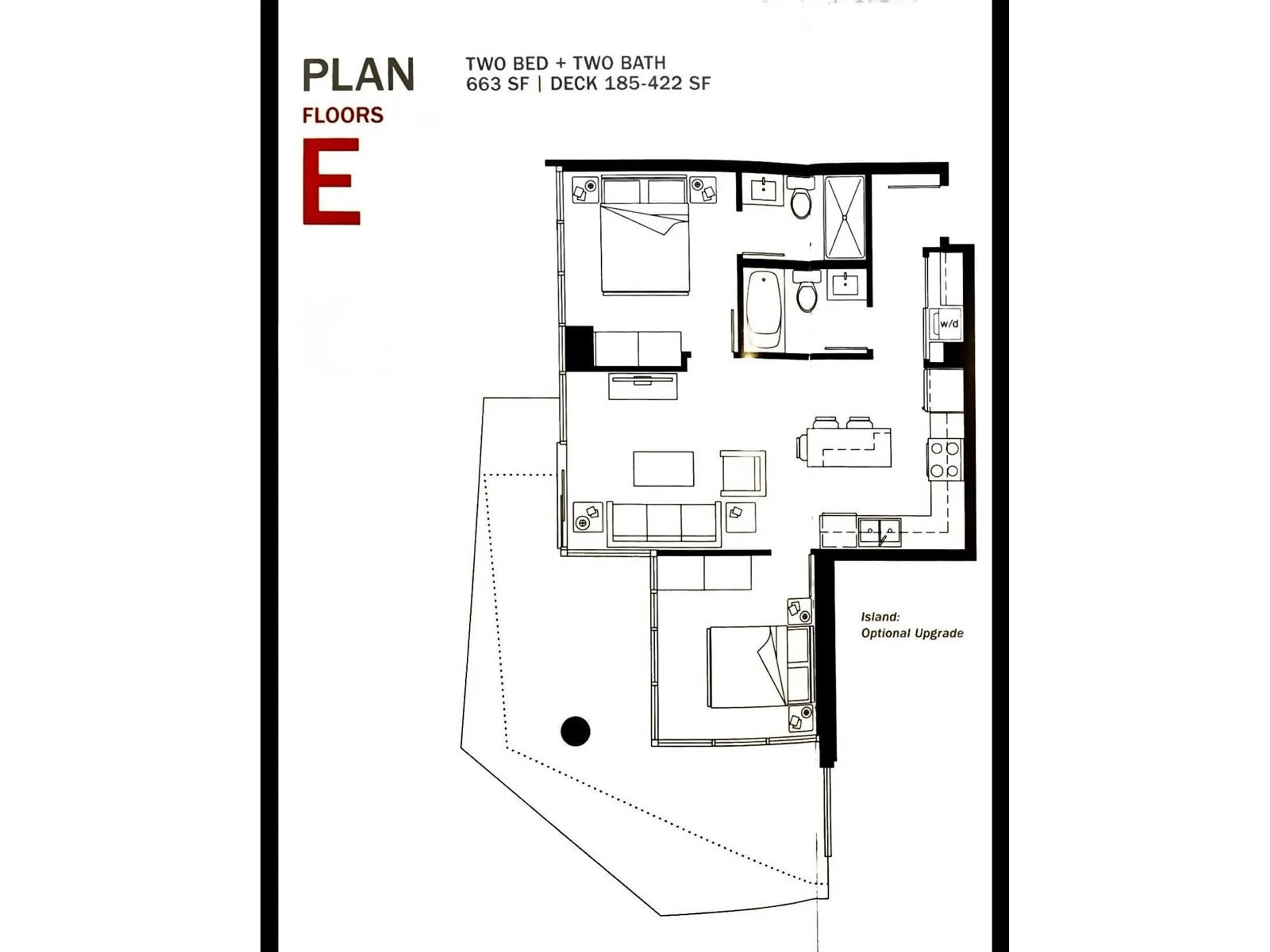 Floor plan for 1511 11967 80 AVENUE, Delta British Columbia V4C0E2