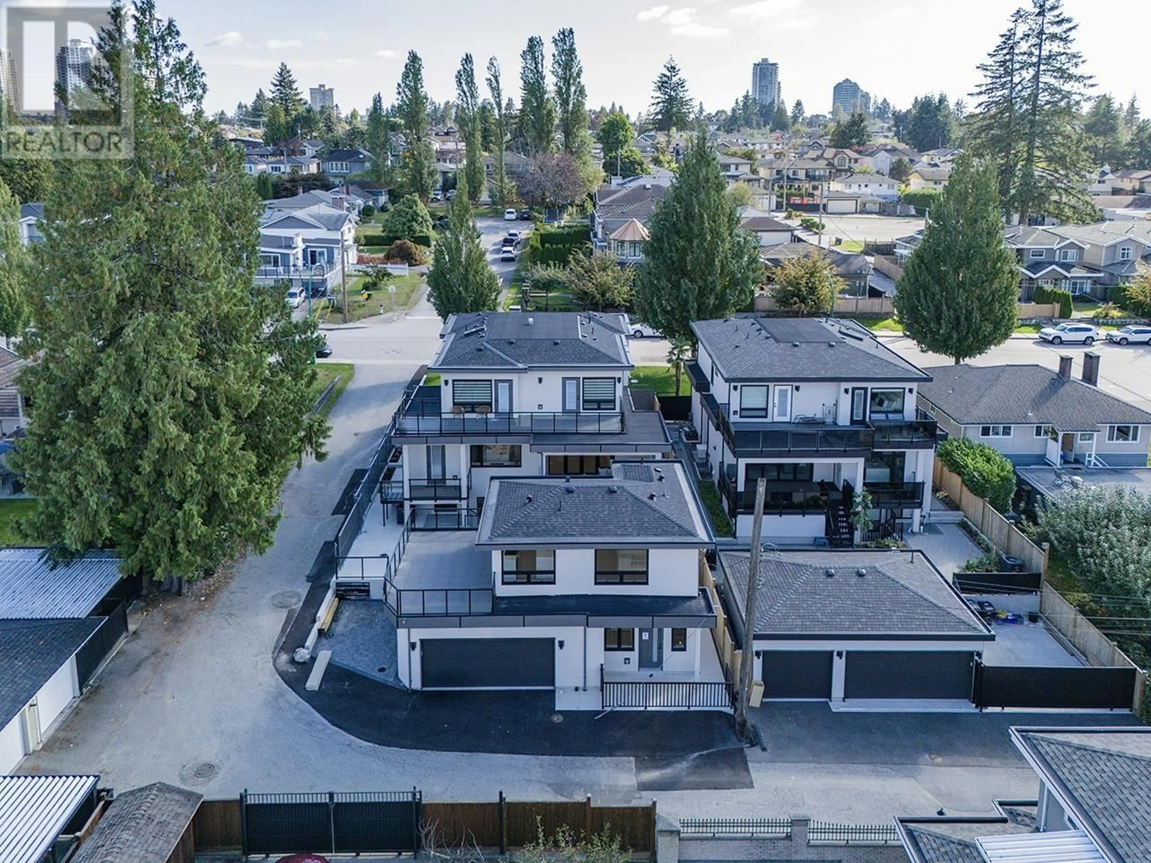 A pic from outside/outdoor area/front of a property/back of a property/a pic from drone, street for 6807 STANLEY STREET, Burnaby British Columbia V5E1V2